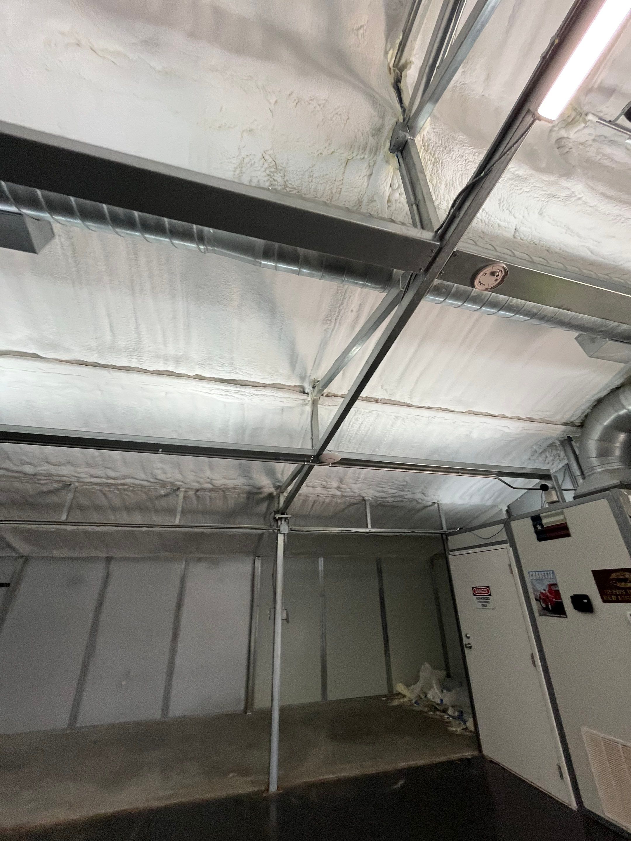 Sunnyvale Tx, Close cell spray foam custom garage  by Apex Insulation Solutions