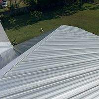 24ga 1.5" Mechanical Seam Mill Finish by Total Roofing System The Metal Roof Experts