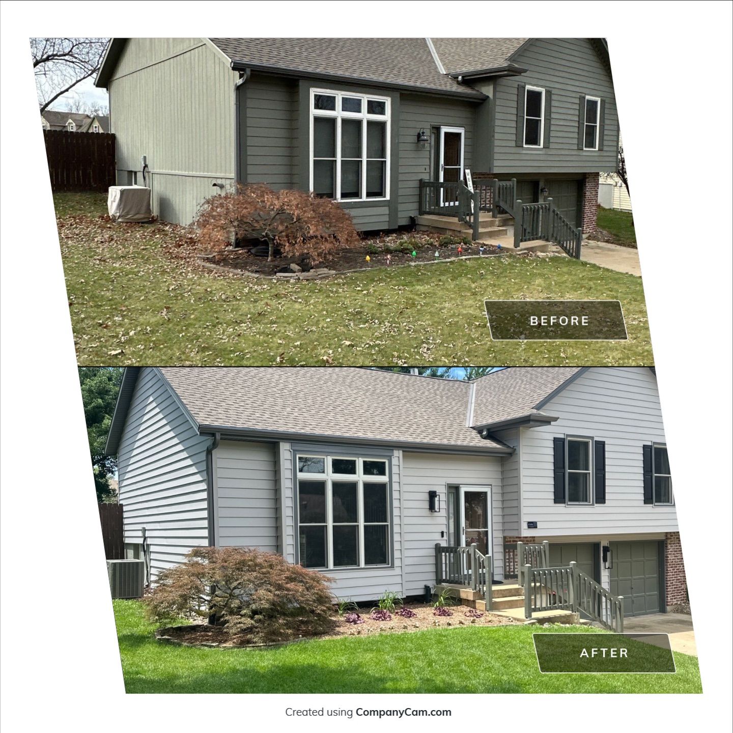 Whole-Home Craneboard Siding Replacement and Exterior Renovation in Shawnee by EEC Windows, Siding & Roofing