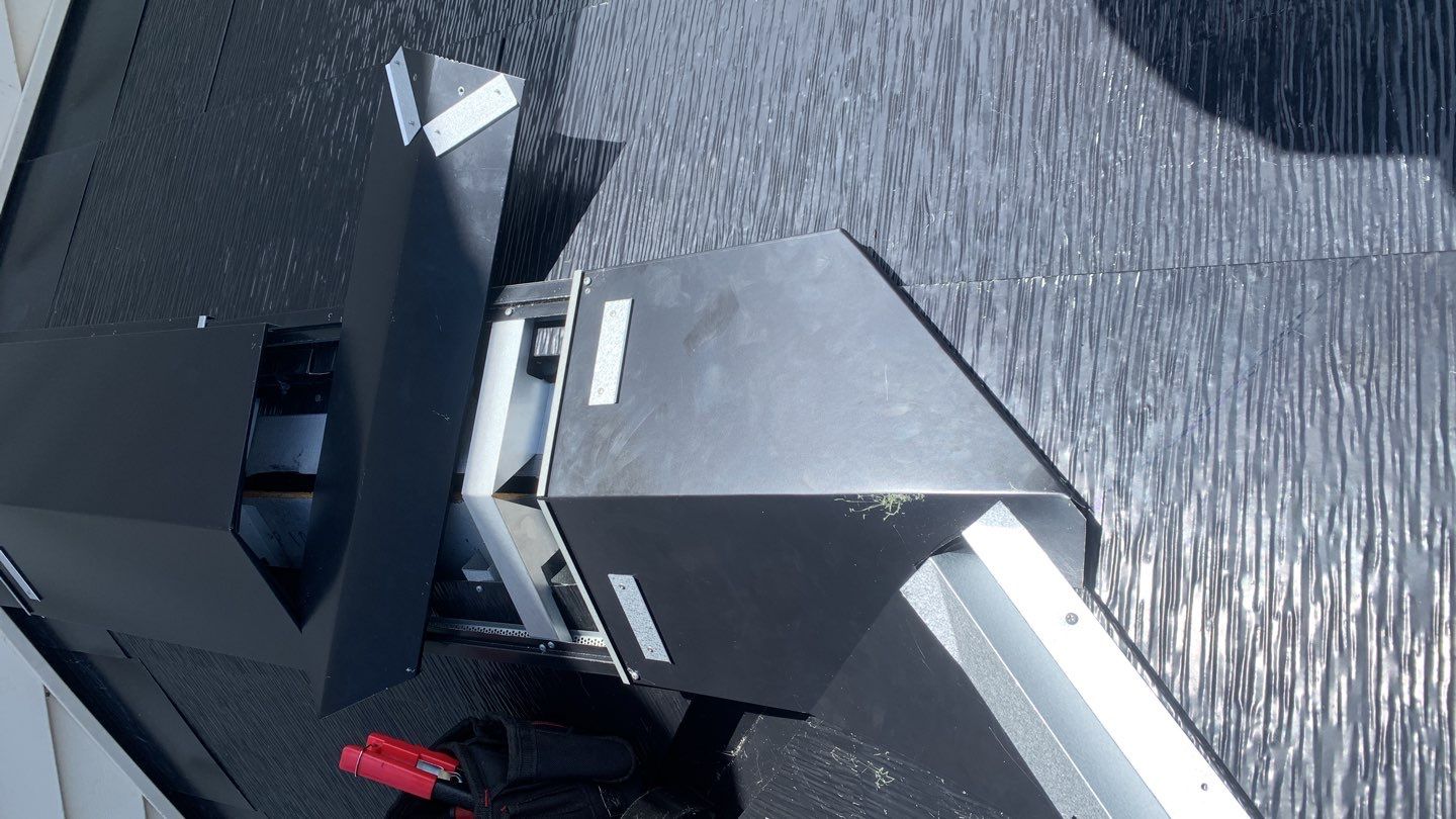 Tesla Solar Roof using Tesla Solar Roof V3 tiles by American Home Contractors