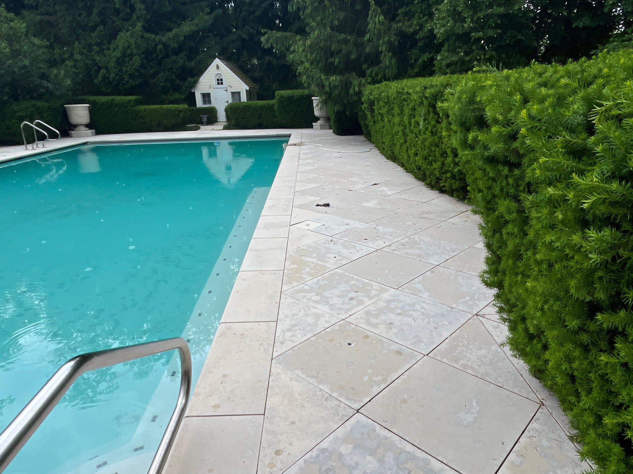 Brick paver clean, sand and seal.  using Algaecide, soft wash soap by Northern Power Washing LLC.