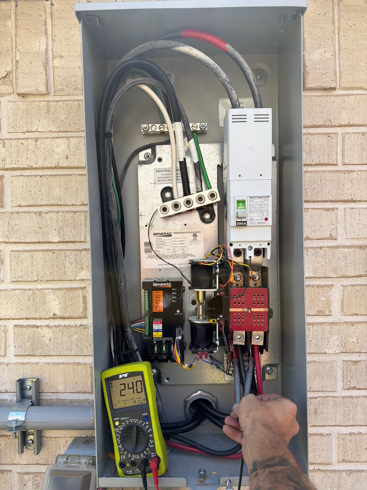 Generac Standby Generator Installation and Electrical Integration in Montgomery, Texas by GenTex Elite Services