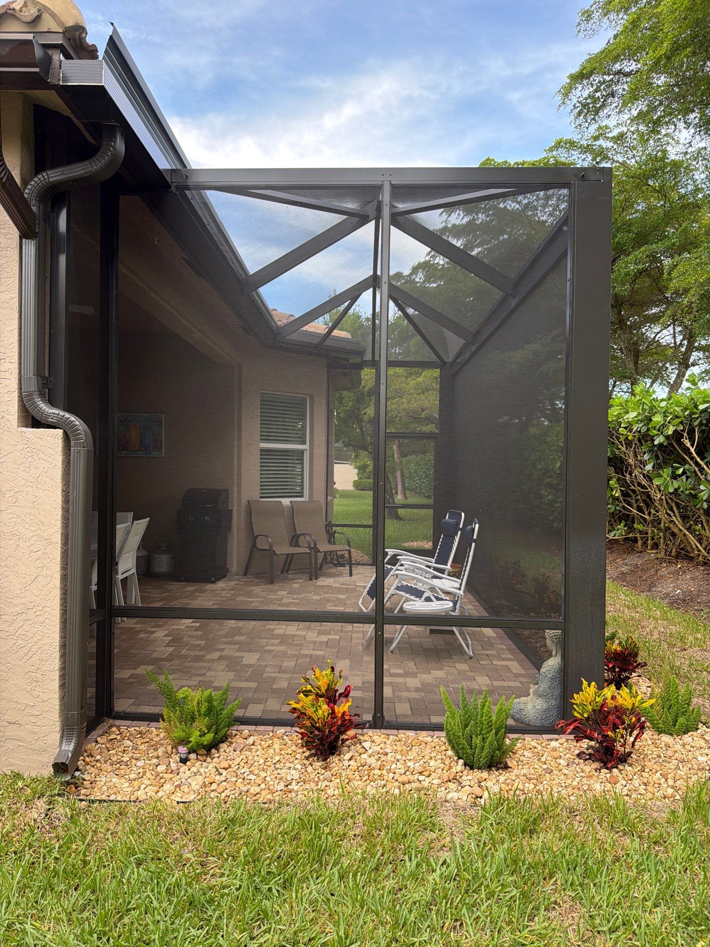Screen Enclosure Installation in Valencia Cove by The Screen Depot, Inc