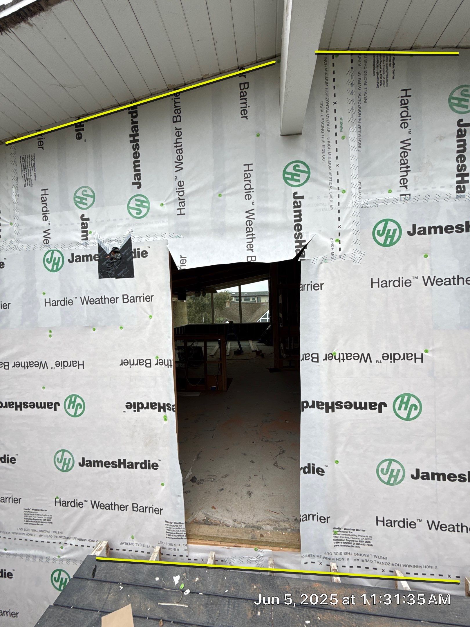 James Hardie prime V-grove by New Era Siding Inc 