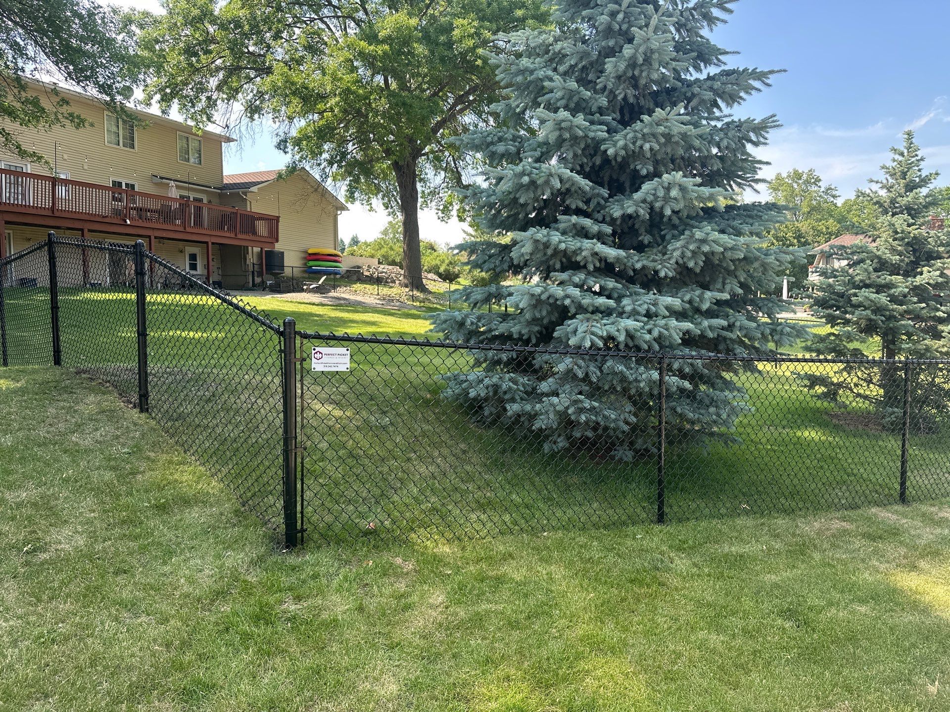 Project in Cedar Falls by Perfect Picket Fence and Stain
