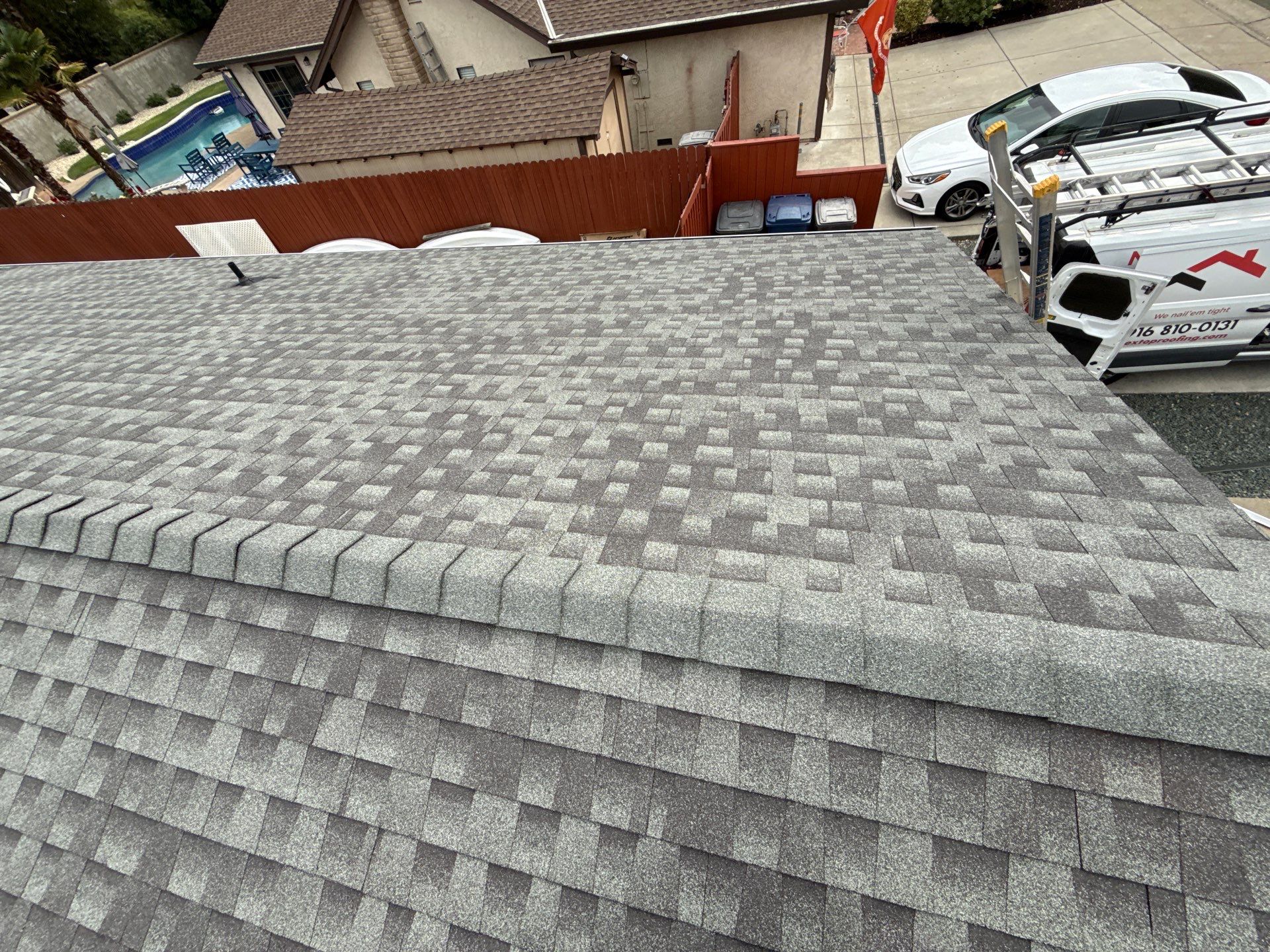 Residential Reroof using GAF HDZ RS by Nextop Roofing