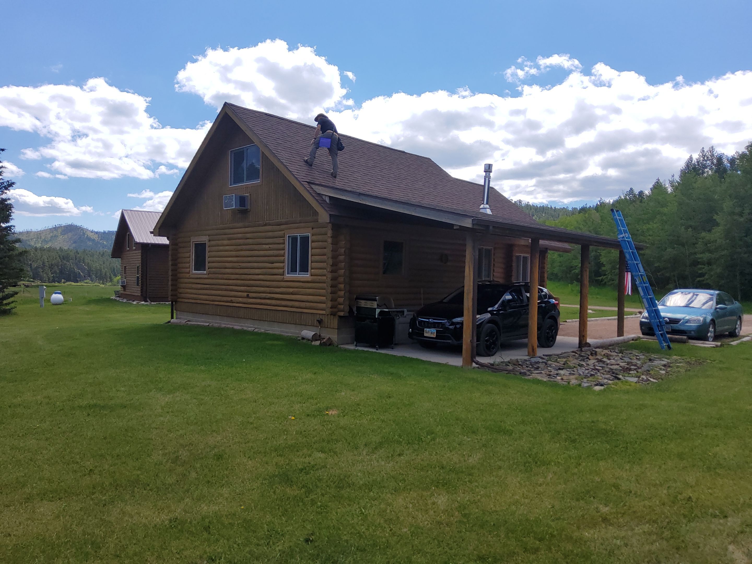 Residential Roofing Installation using Owens Corning Duration Teak by Lightning Exteriors