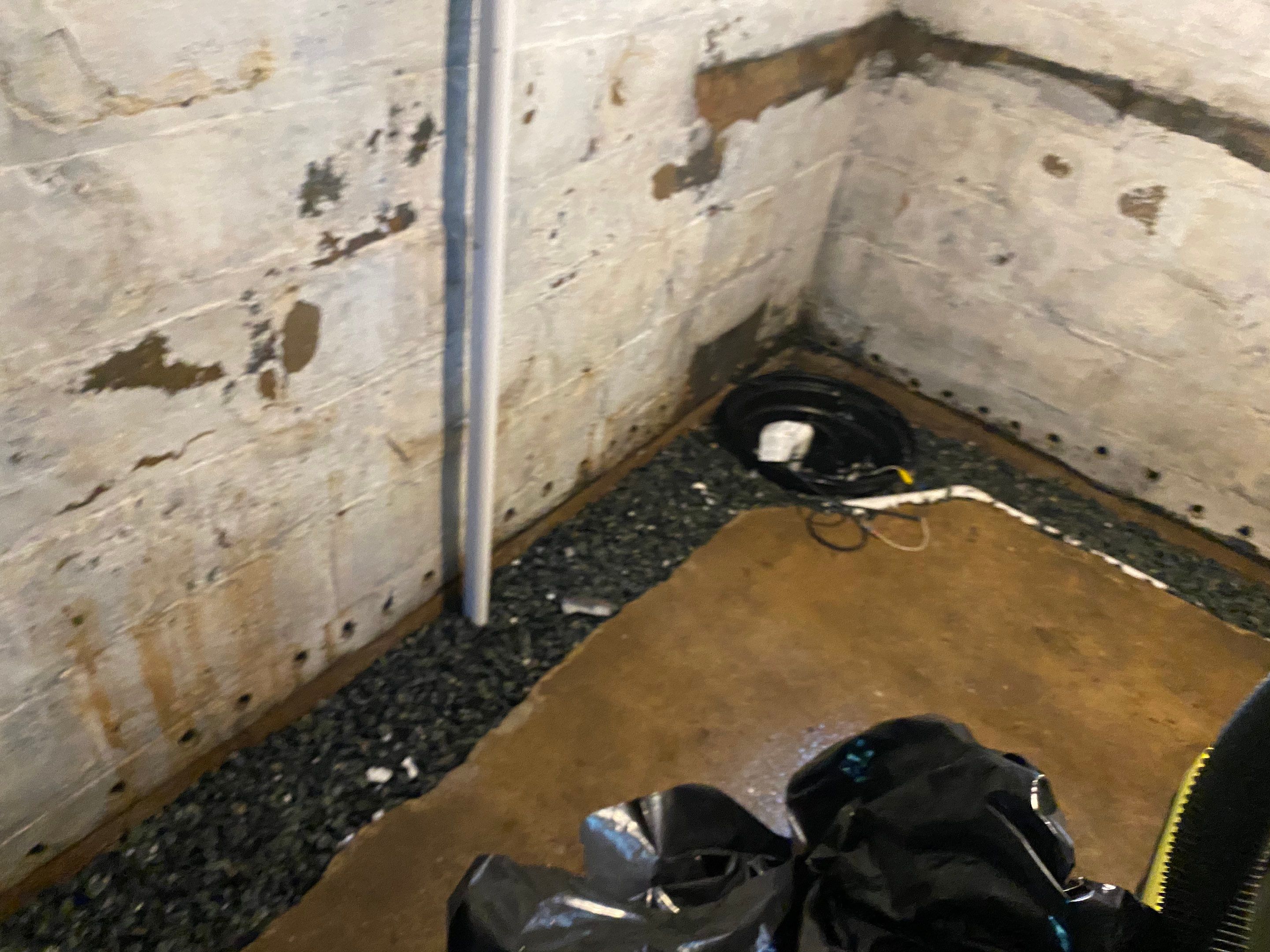 Interior French Drain Job in Lyndhurst, NJ by Pure Service Pro, LLC 