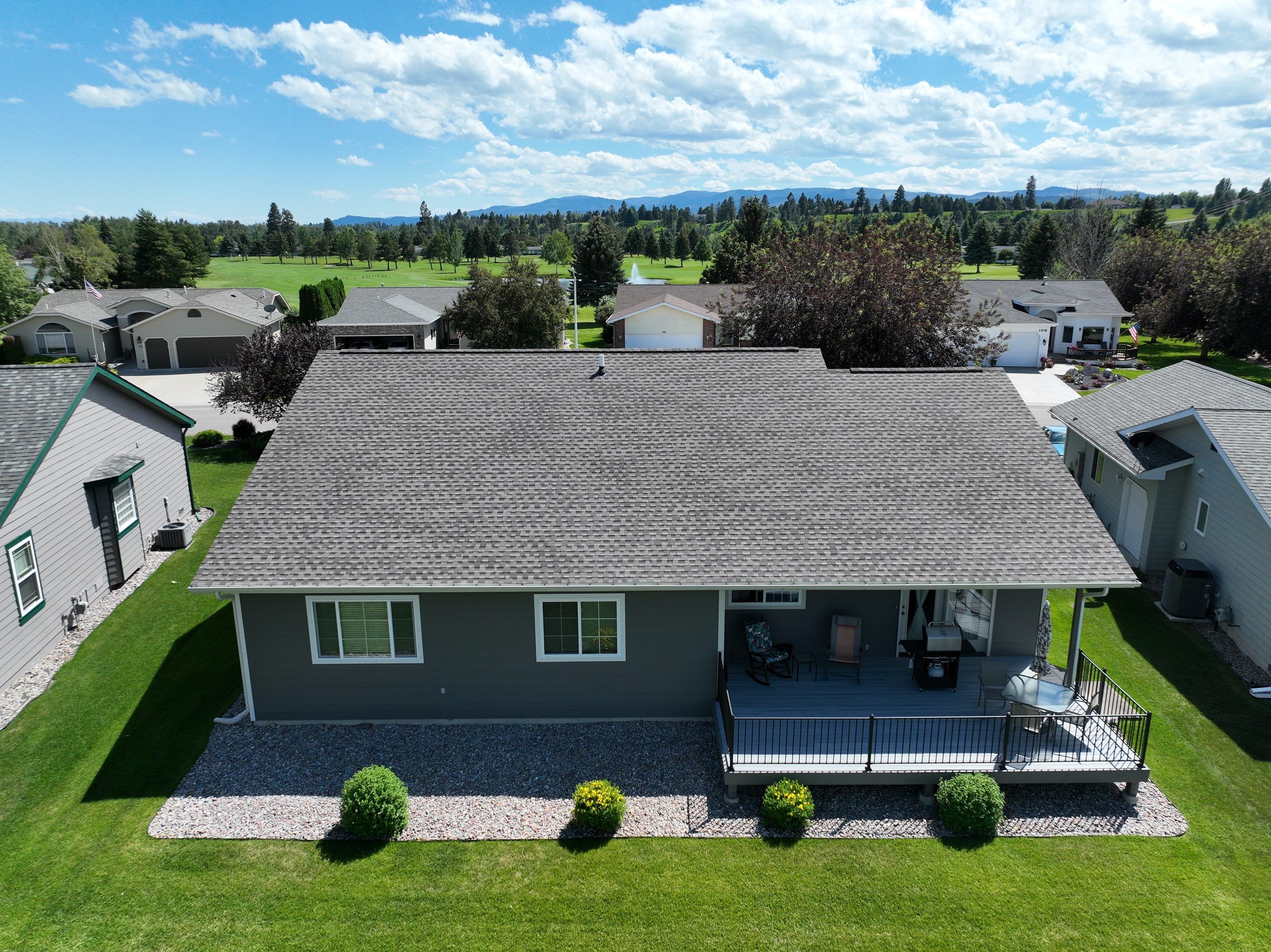 GAF Timberline HDZ - Mission Brown by Montana Roofing Solutions