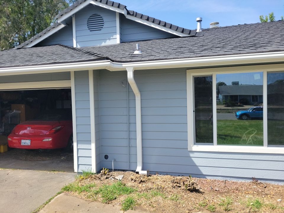 Gutter Installation using Englert LeafGuard Gutters by Byers Enterprises 