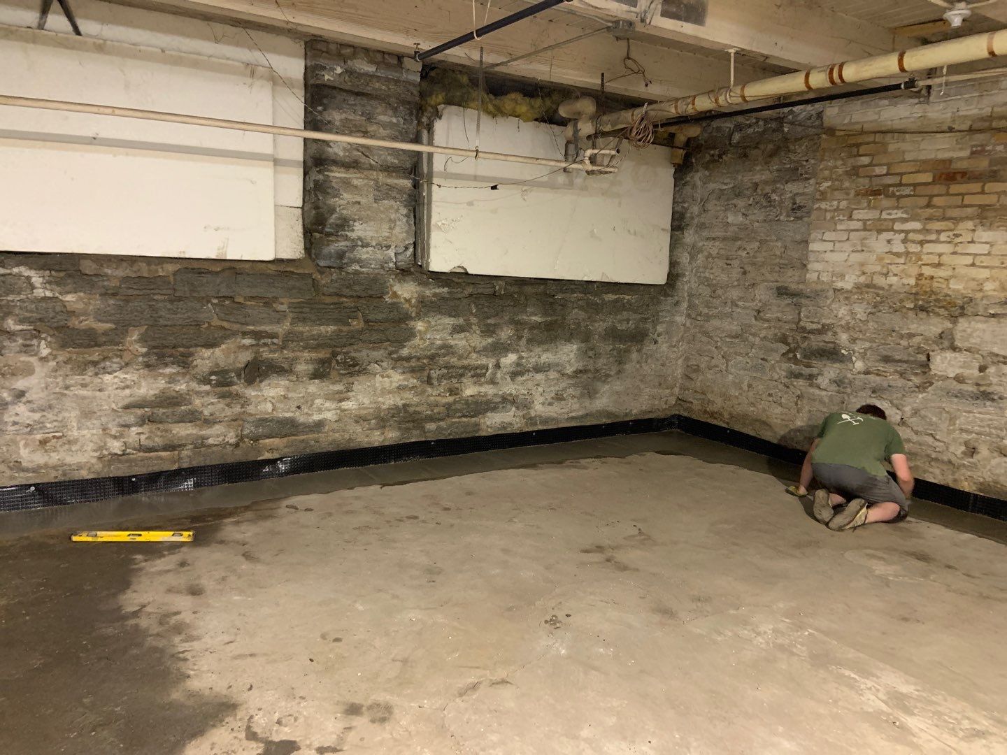 Large Commercial Waterproofing in the Heart of NE Minneapolis by Waterproofing Northeast
