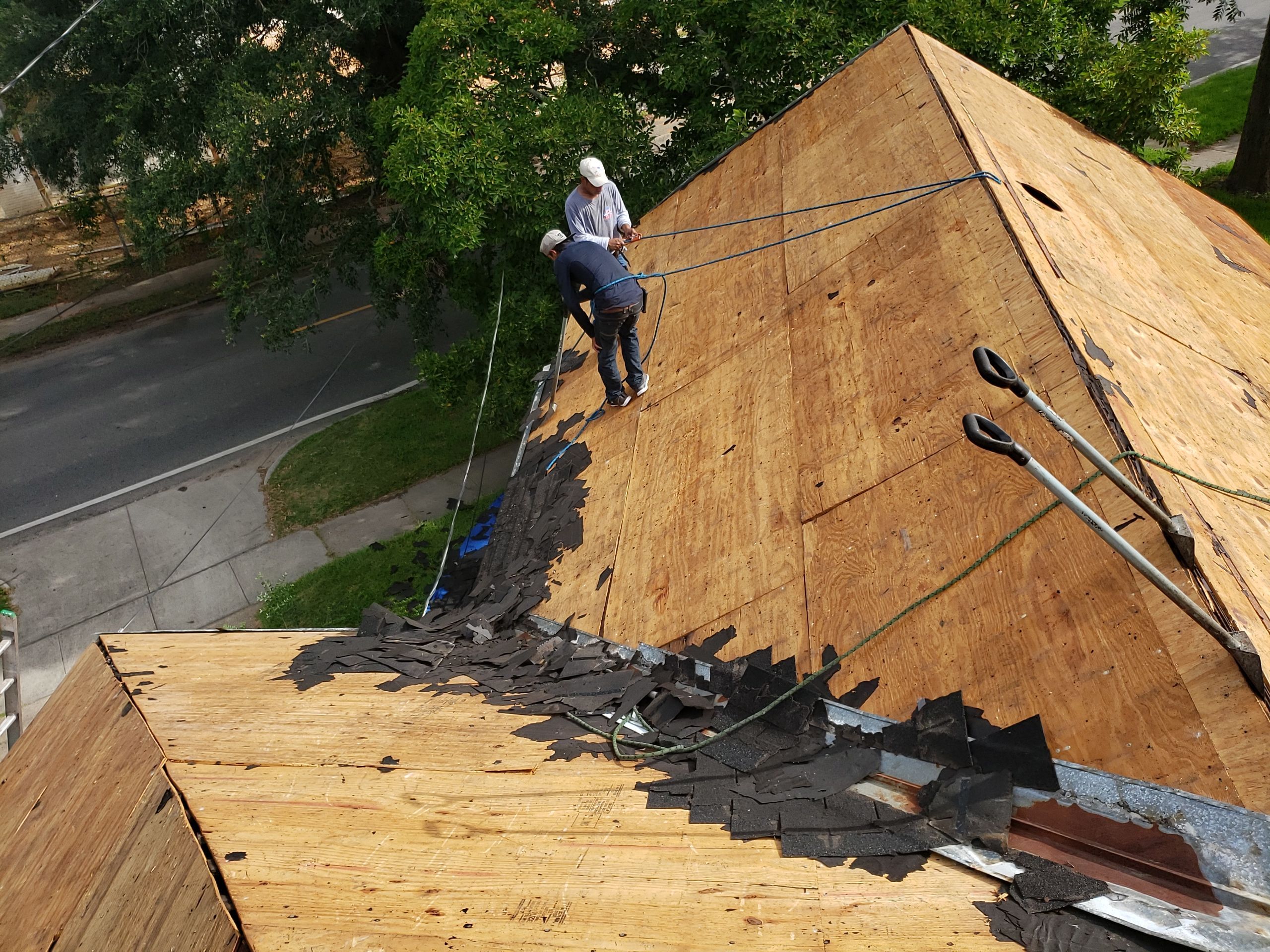 Residential Roofing Installation using Roof Replacement by American Roofing & Construction LLC