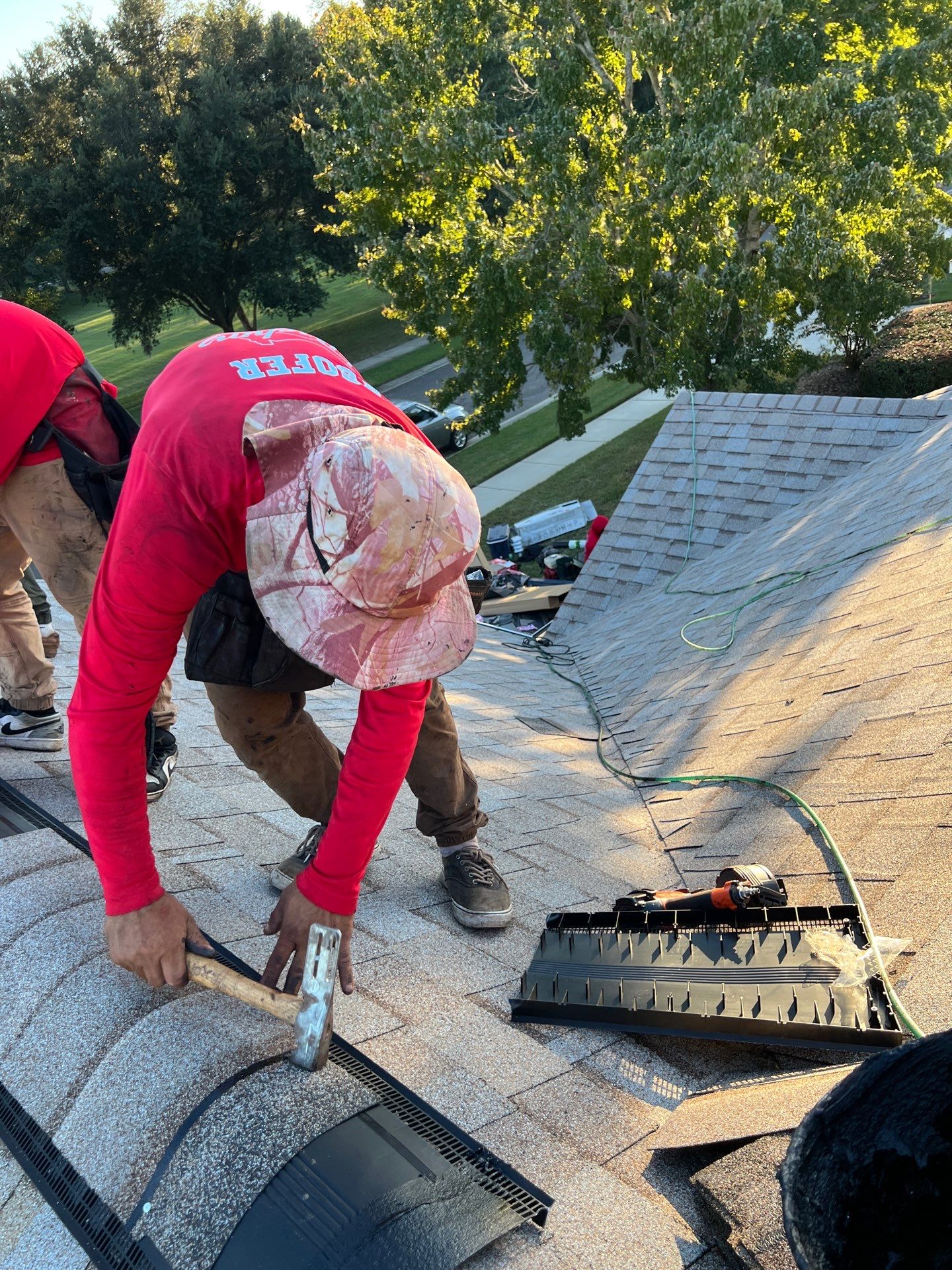 Hail Damage Reroof in Newberry, Florida by Brehm Roofing