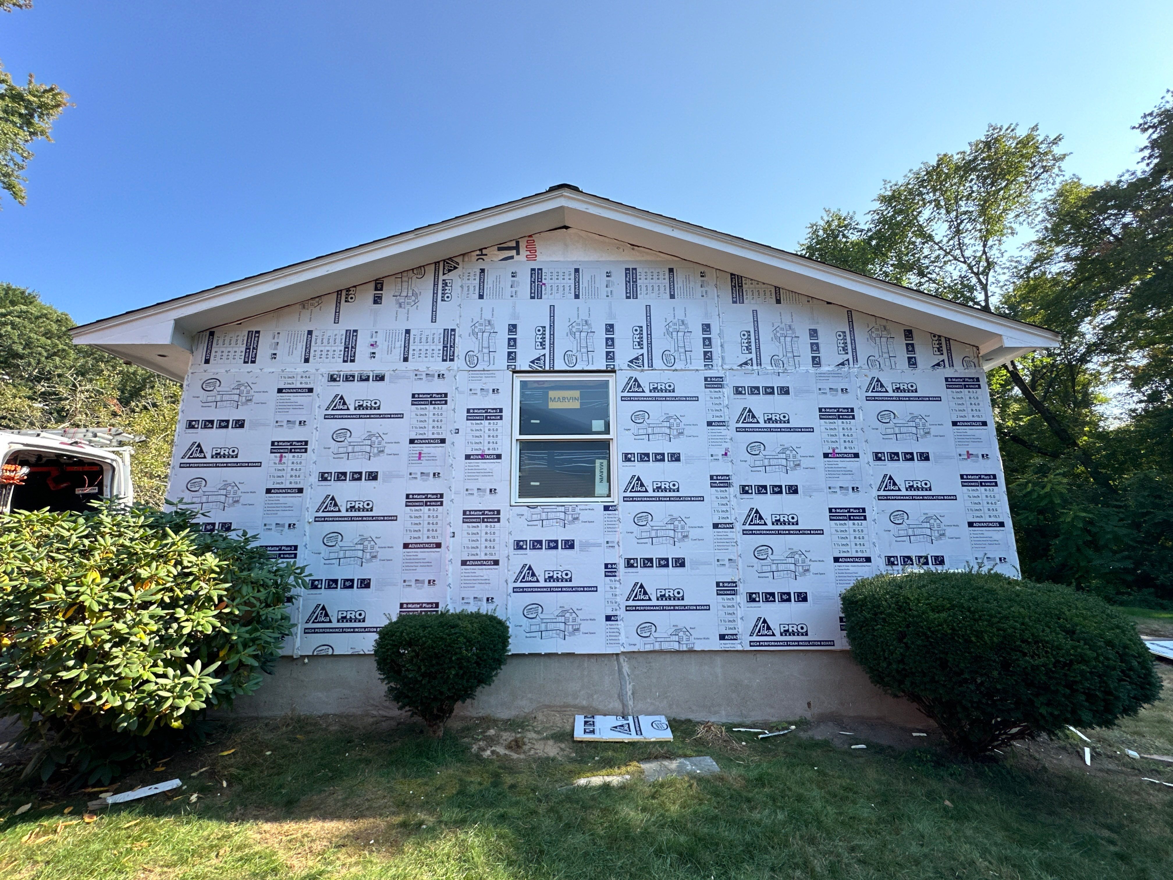 Complete exterior remodeling in NAtick, MA by UBrothers Construction