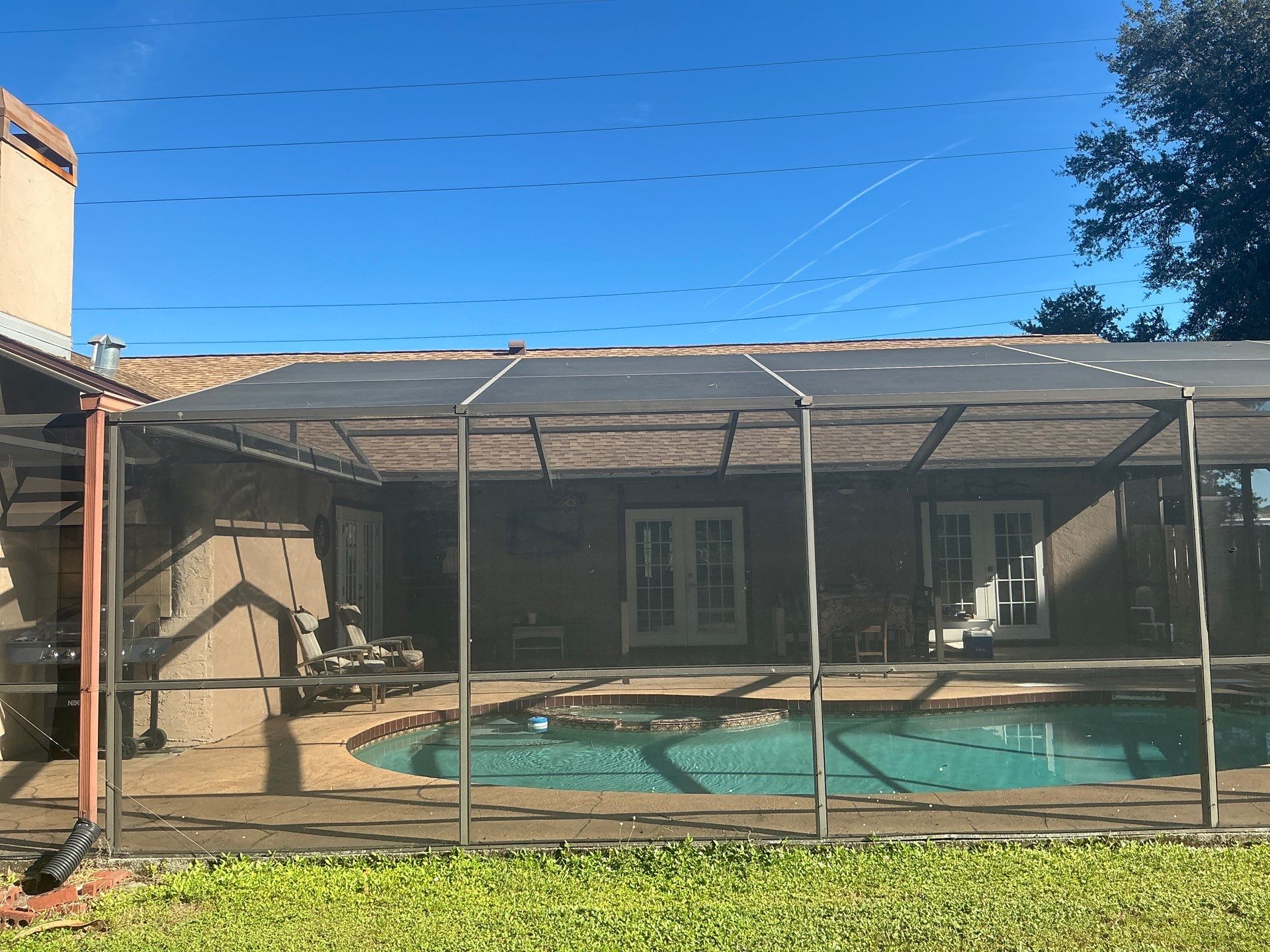 Brown Seamless Gutters for Beach Cottages in Sarasota FL by Gutter Professors