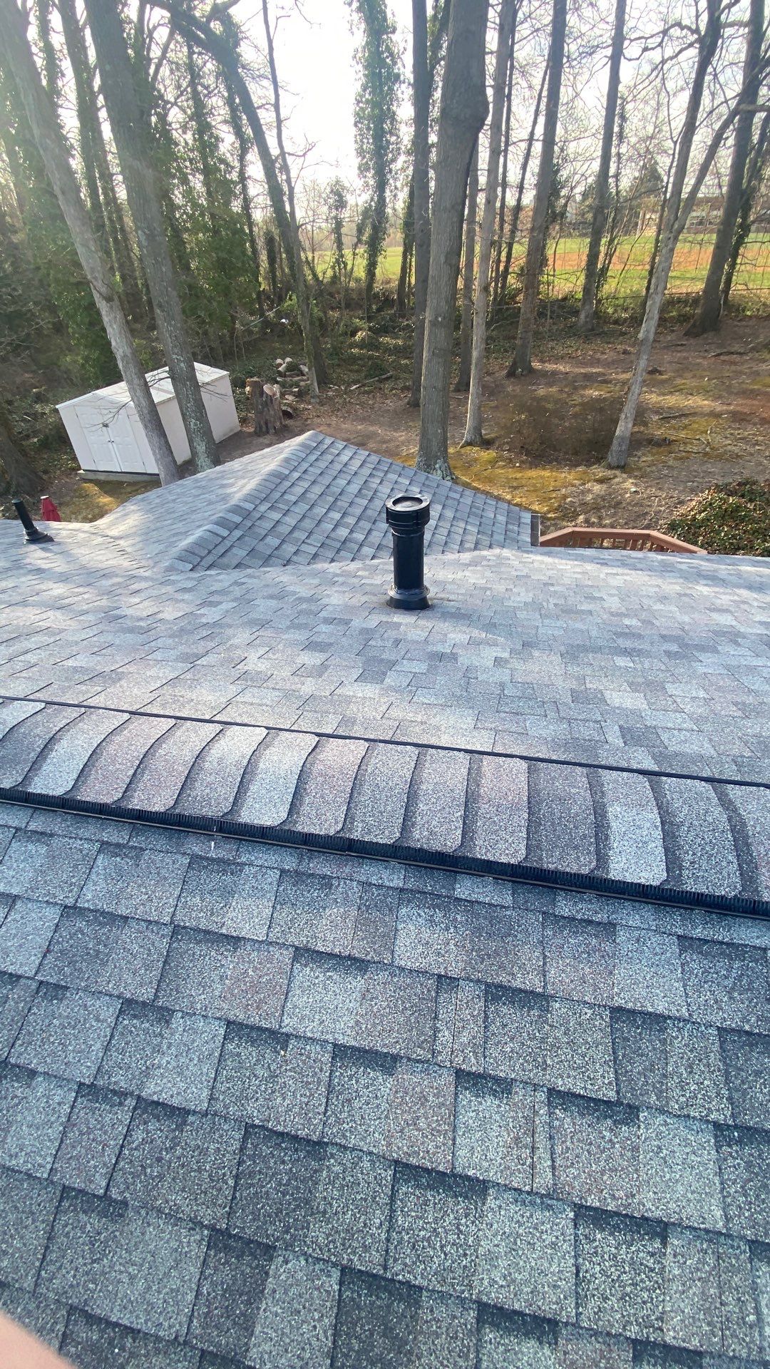 West Springfield: Residential Roof Replacement with CertainTeed Landmark in Colonial Slate by RM Banning, Inc.