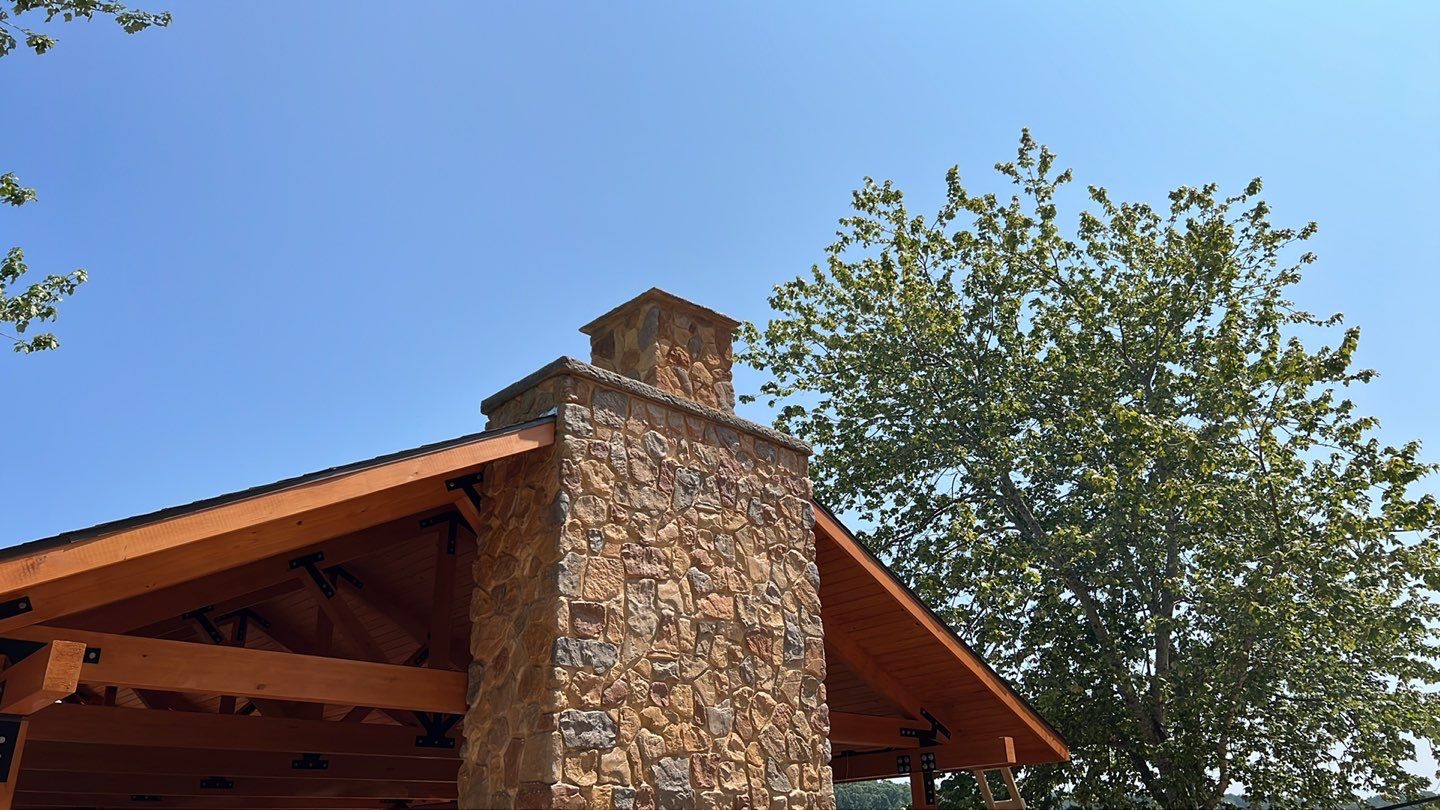 Stamped Concrete Pavilion Slab by Xtreme Concrete Services