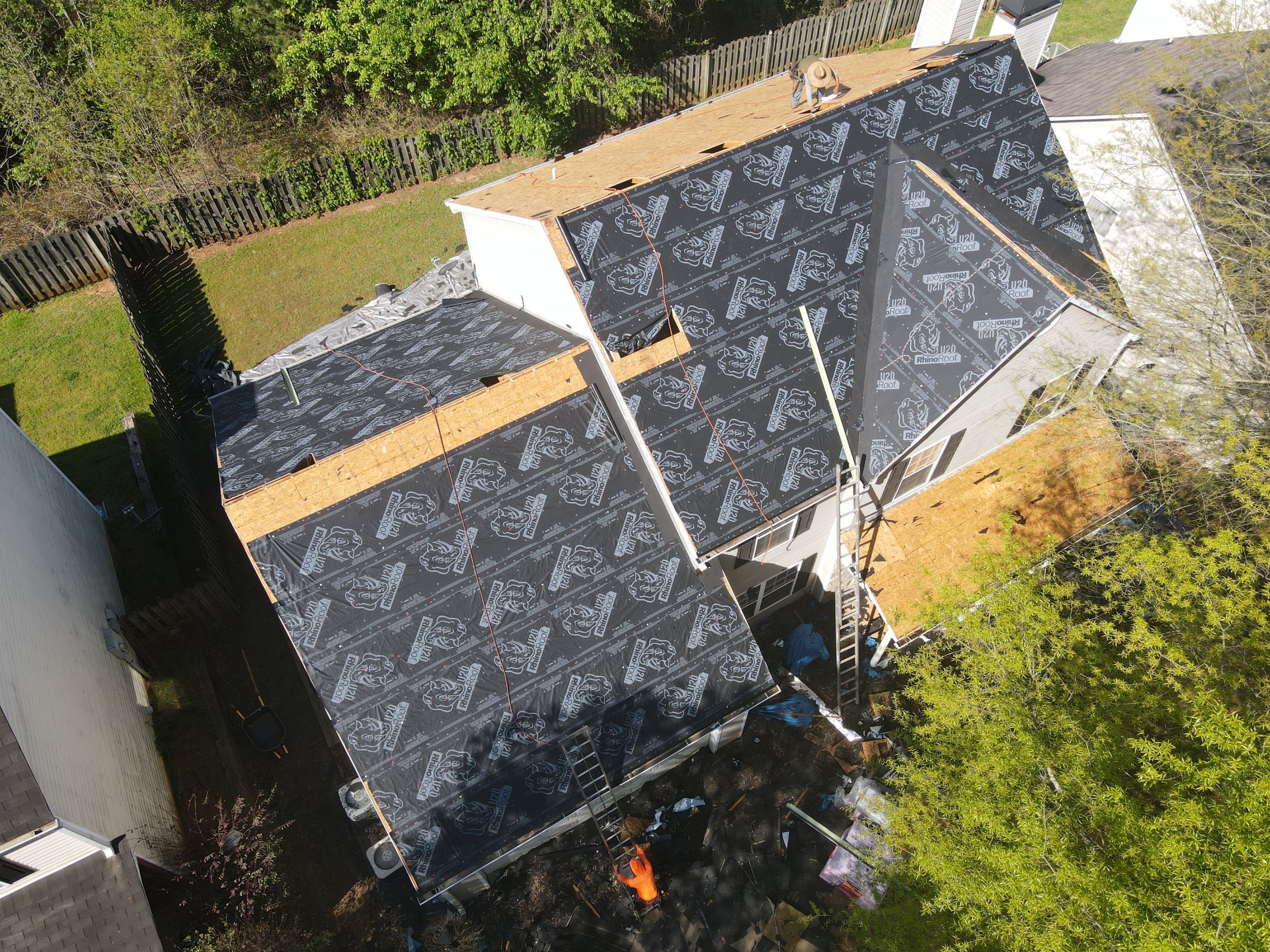 Residential Roofing Installation using Owens Corning by Inspector Roofing and Restoration