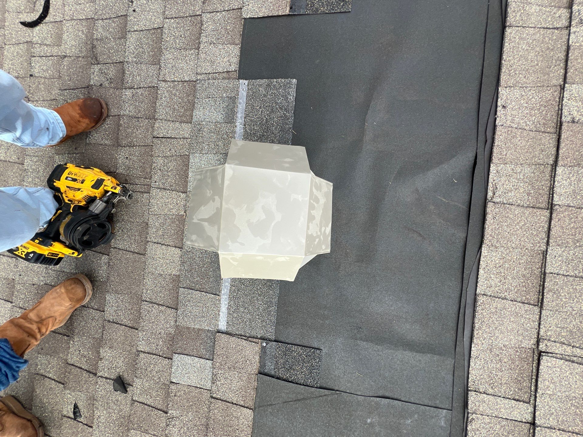 Hail Damage using Owen's Corning Duration (Lifetime) Shingles by Roof Repair Services LLC