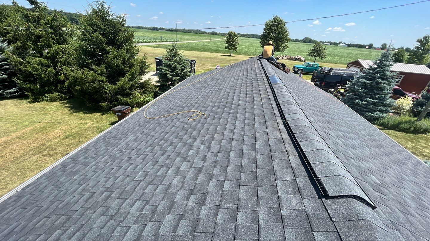 Residential Roofing Installation using GAF Timberline HDZ Charcoal by Nitro Roofing and Construction