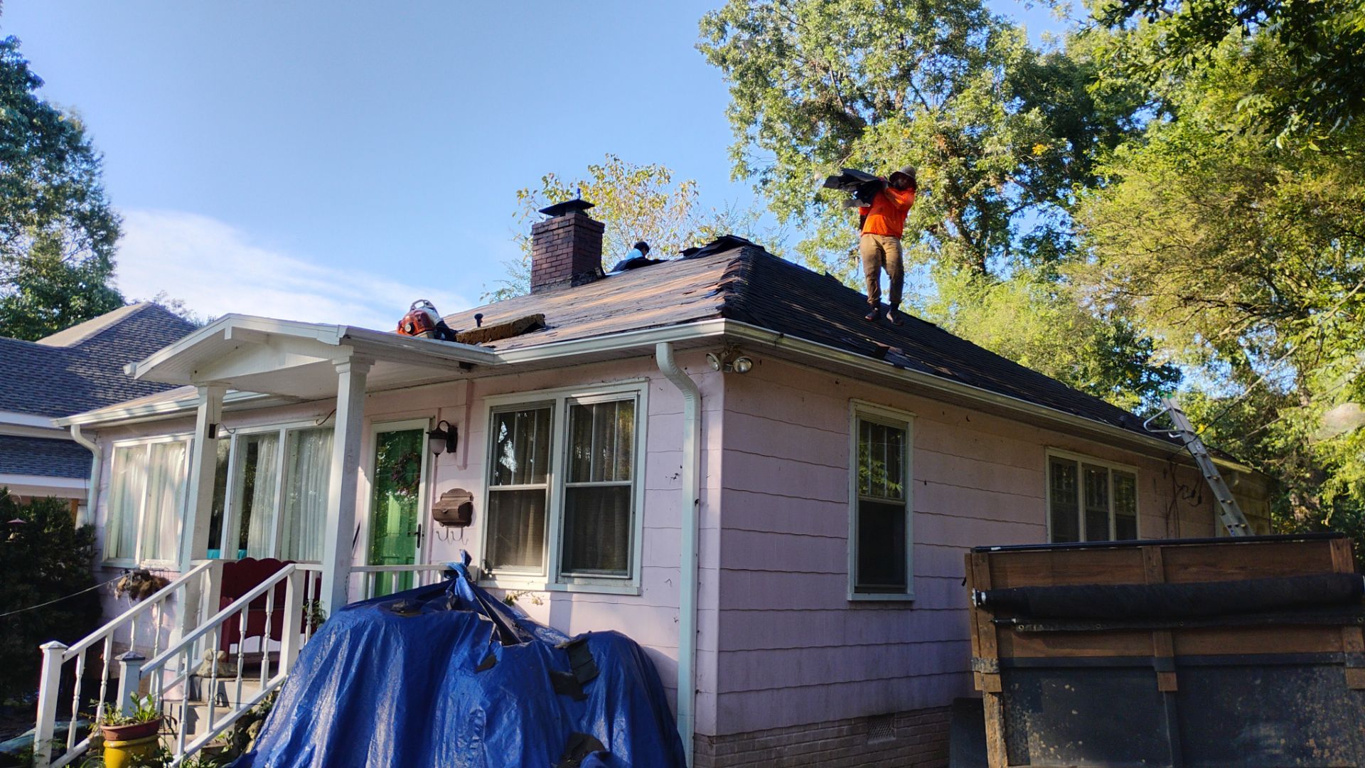Judy roof replacement  by BROCK BUILDERS 