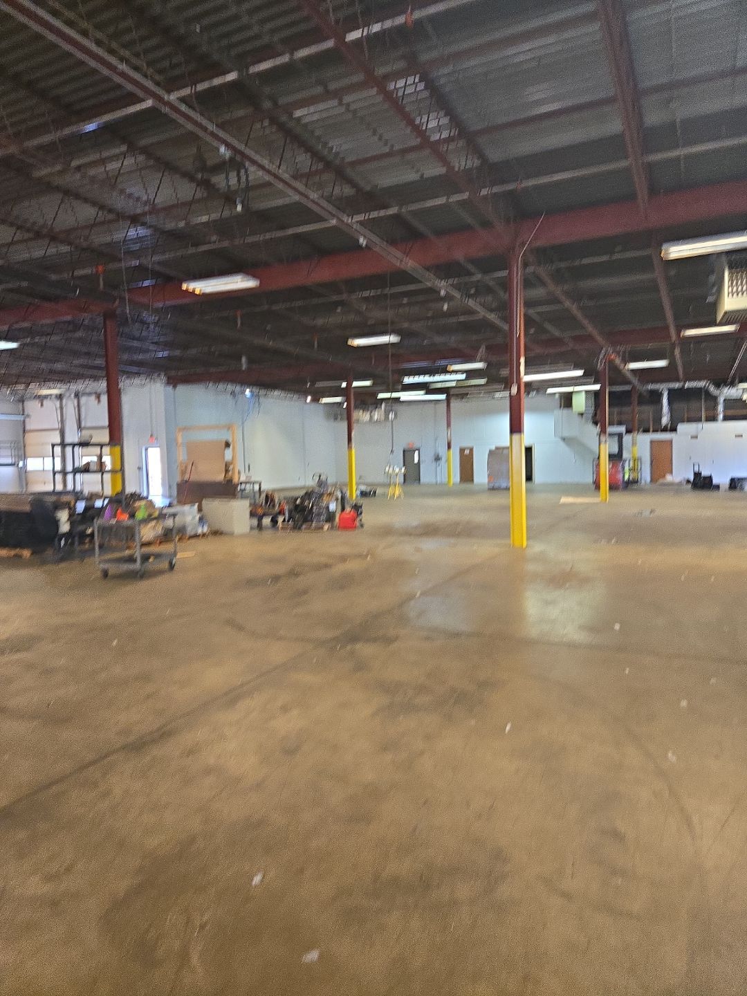 Existing Warehouse Interior Repaint by Blair Commercial Painting, LLC