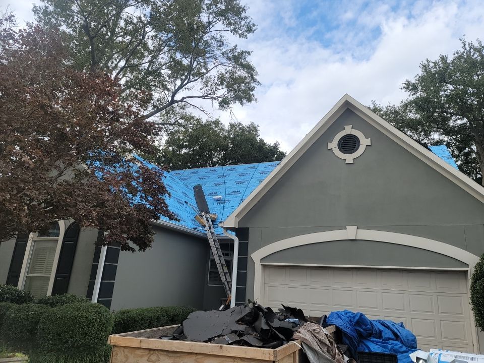 Residential Roofing Installation using Roof Replacement by American Roofing & Construction LLC