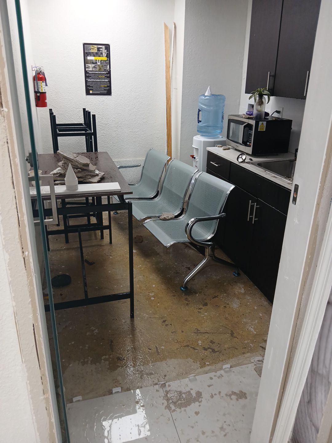 Commercial Water Damage Mitigation and Structural Drying for Miami Medical Facility by SuperClean