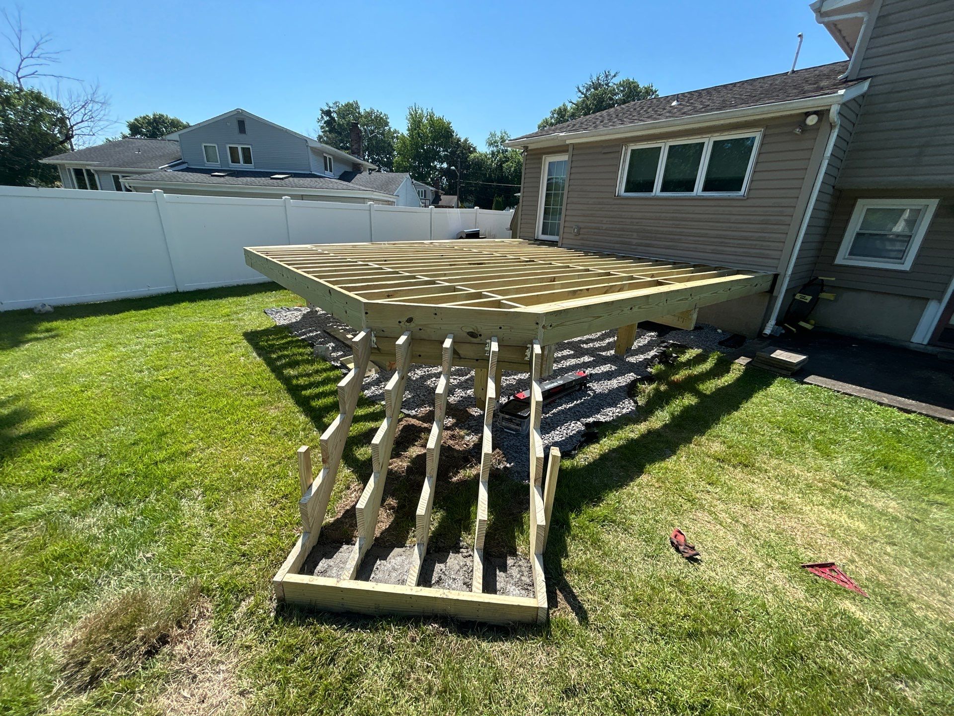 New Deck in Delran, New Jersey by deck guardian
