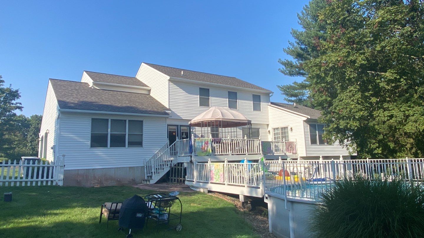 Roofing Installation using CertainTeed Landmark - Weathered Wood by Storm Guard of Ches-Mont PA