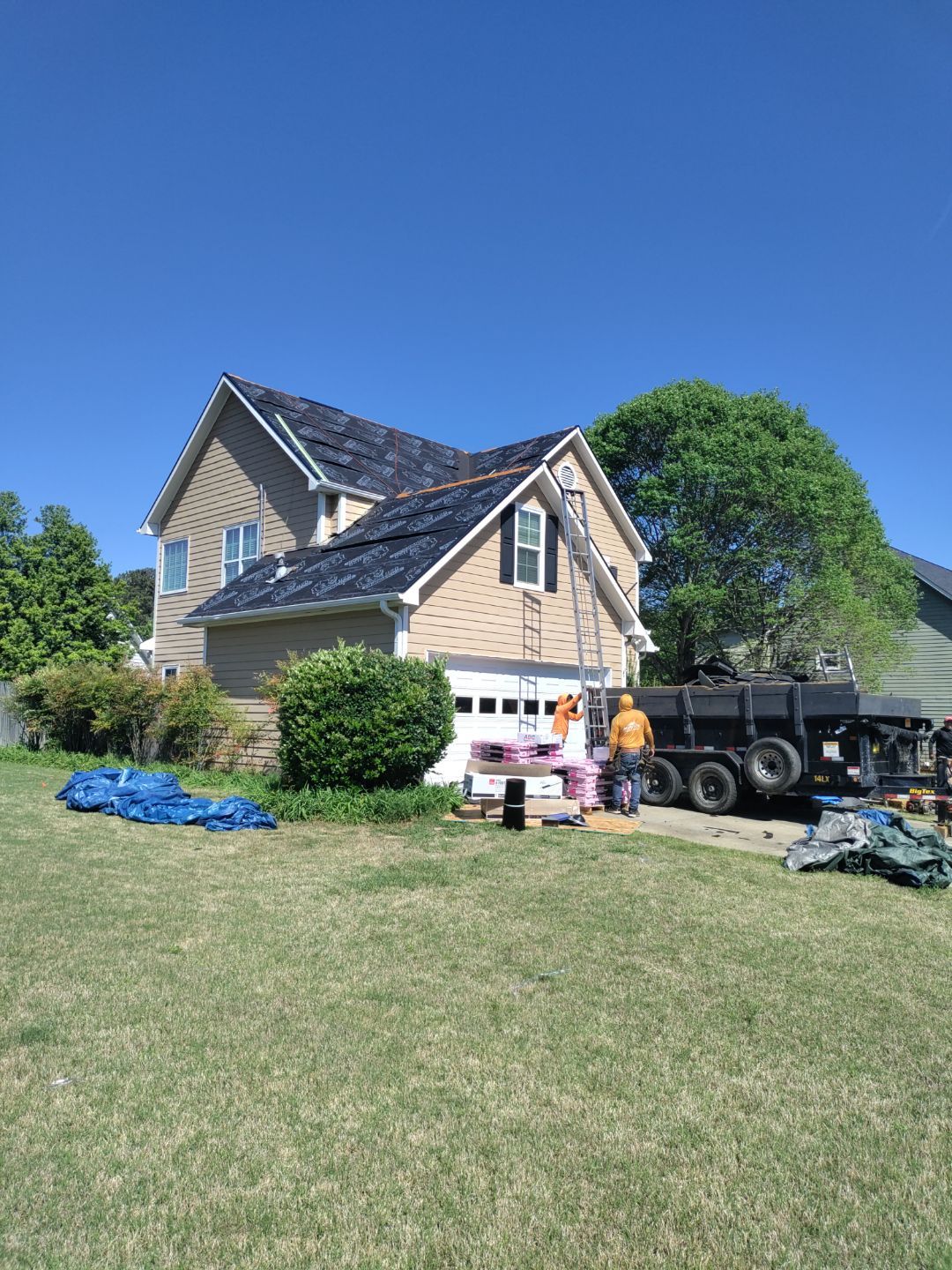 Residential Roof Replacement using Owens Corning TreDef Duration Williamsburg Grey by Inspector Roofing and Restoration