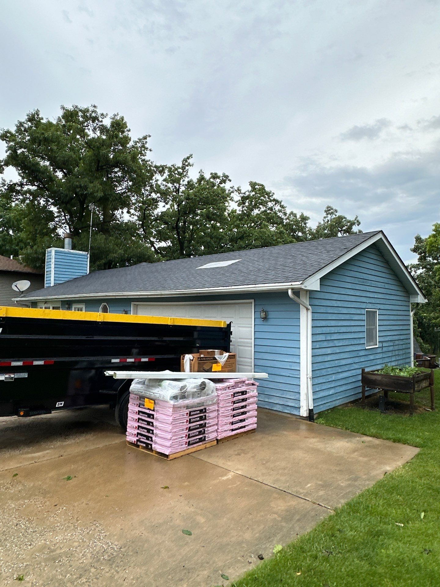 Residential Roofing Installation using Owens Corning  by Perfect Exteriors Inc. 