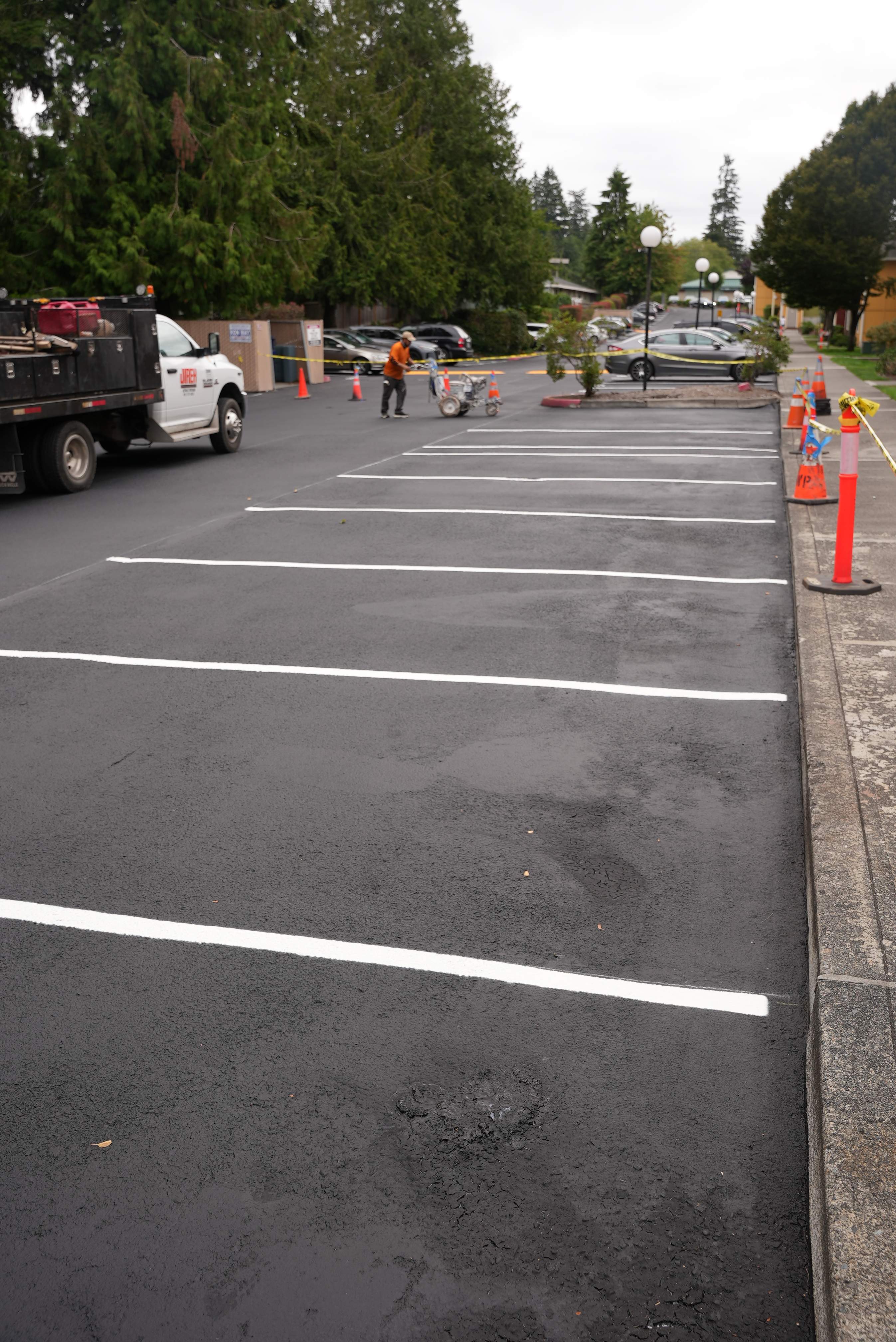 Mercy Housing | Sealcoating & Striping by Jireh Asphalt & Concrete Inc 