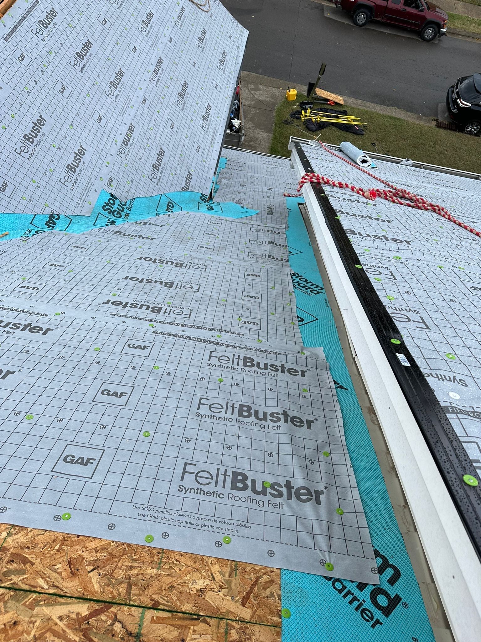 Residential Roofing Installation using GAF HDZ Roofing System  by Undersun Roofing 