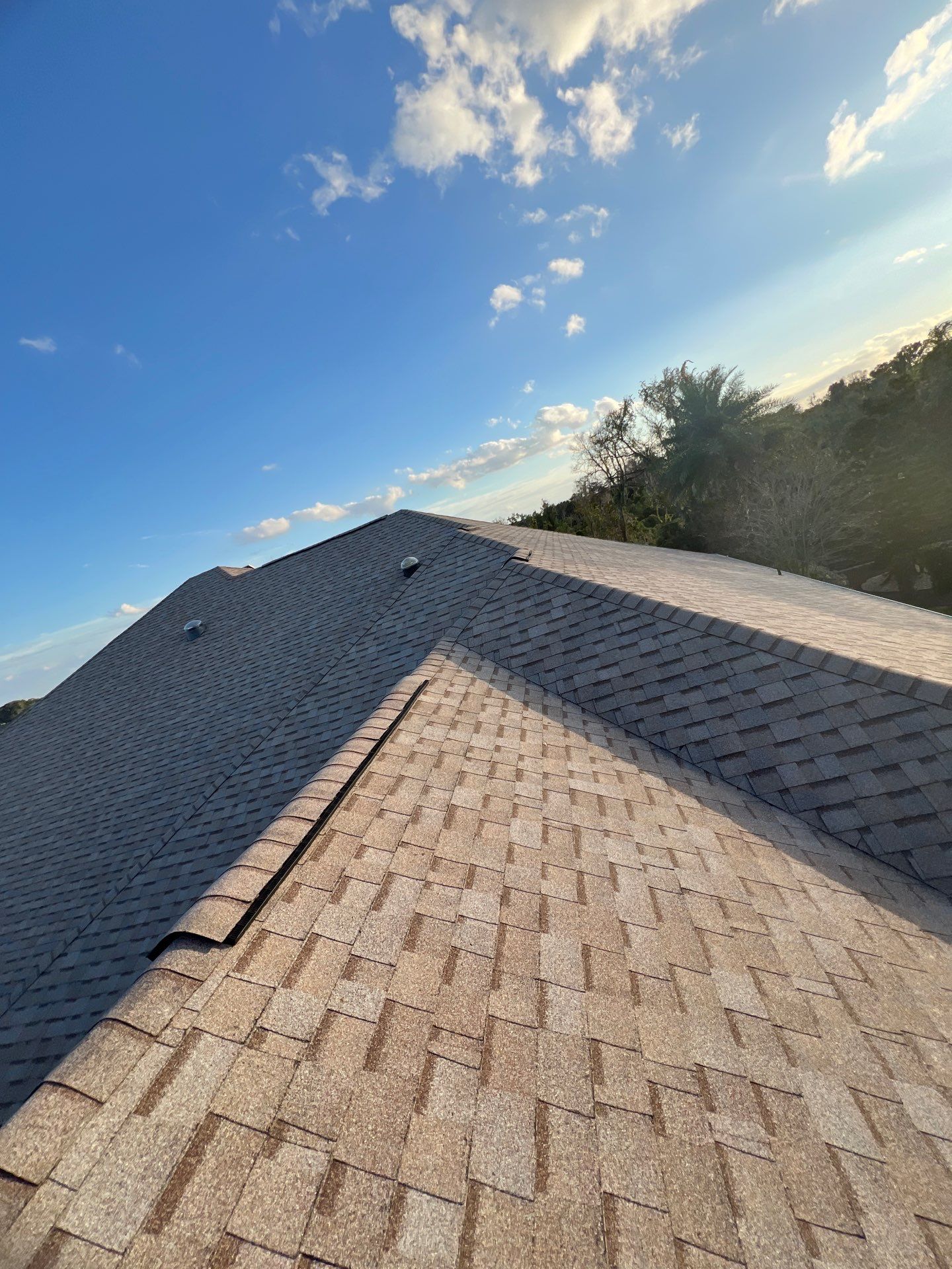90 SQ shingle install at The Villages, FL by Brehm Roofing