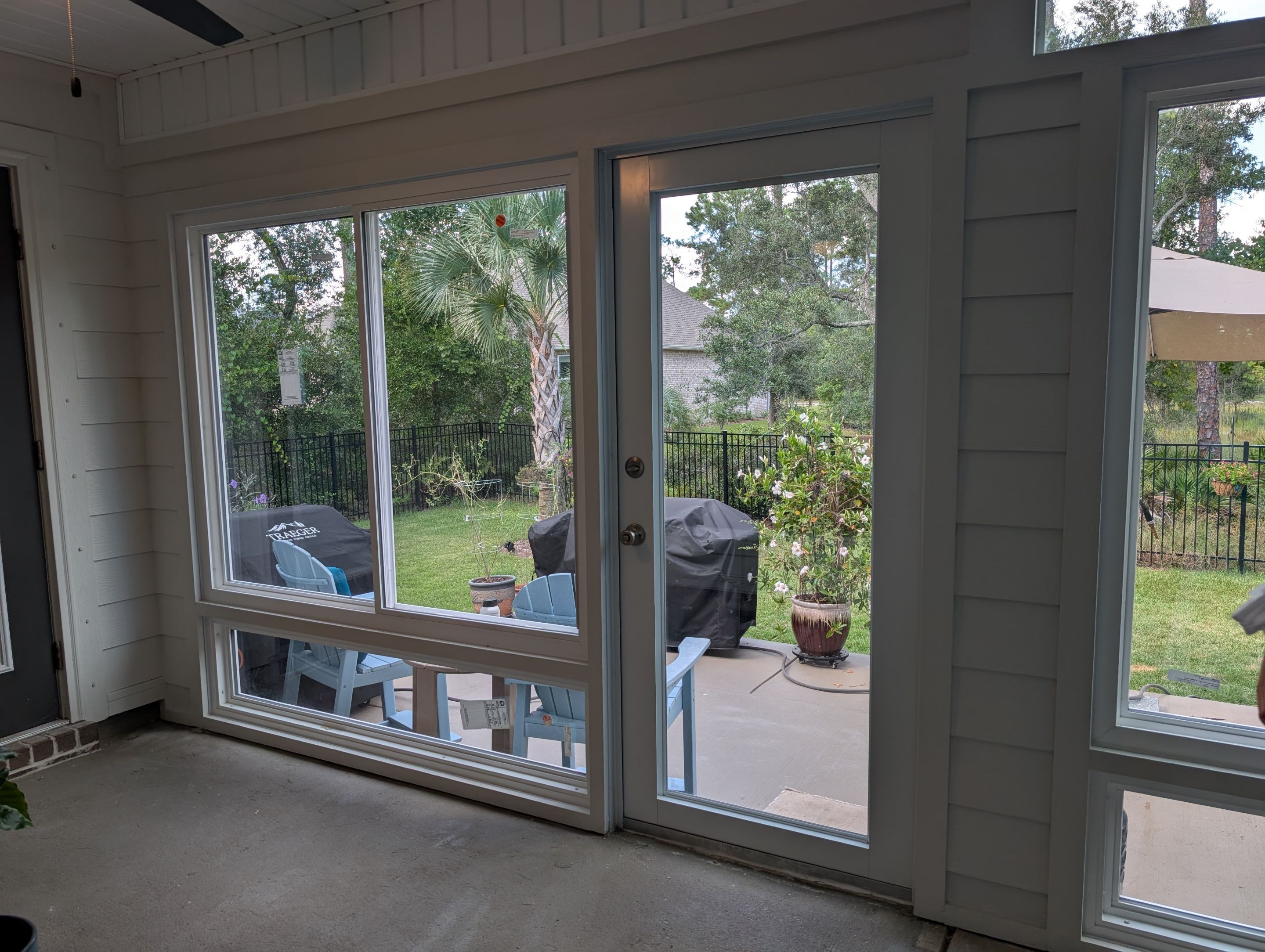 Cathedral Glass Under in Pensacola  by Titan Sunrooms