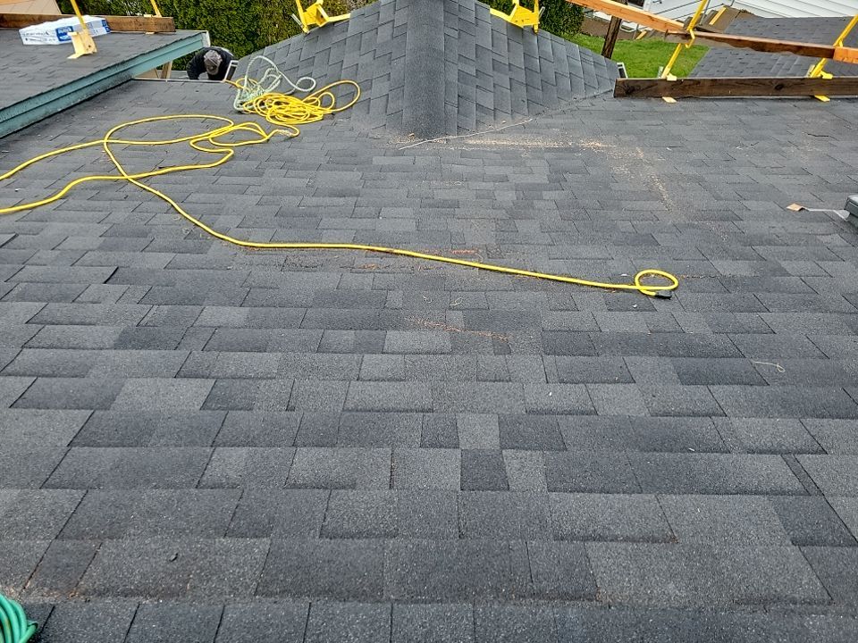 Residential Roofing Installation using Malarkey Highlander with Vented Ridge by Orezona Building & Roofing Company, Inc.