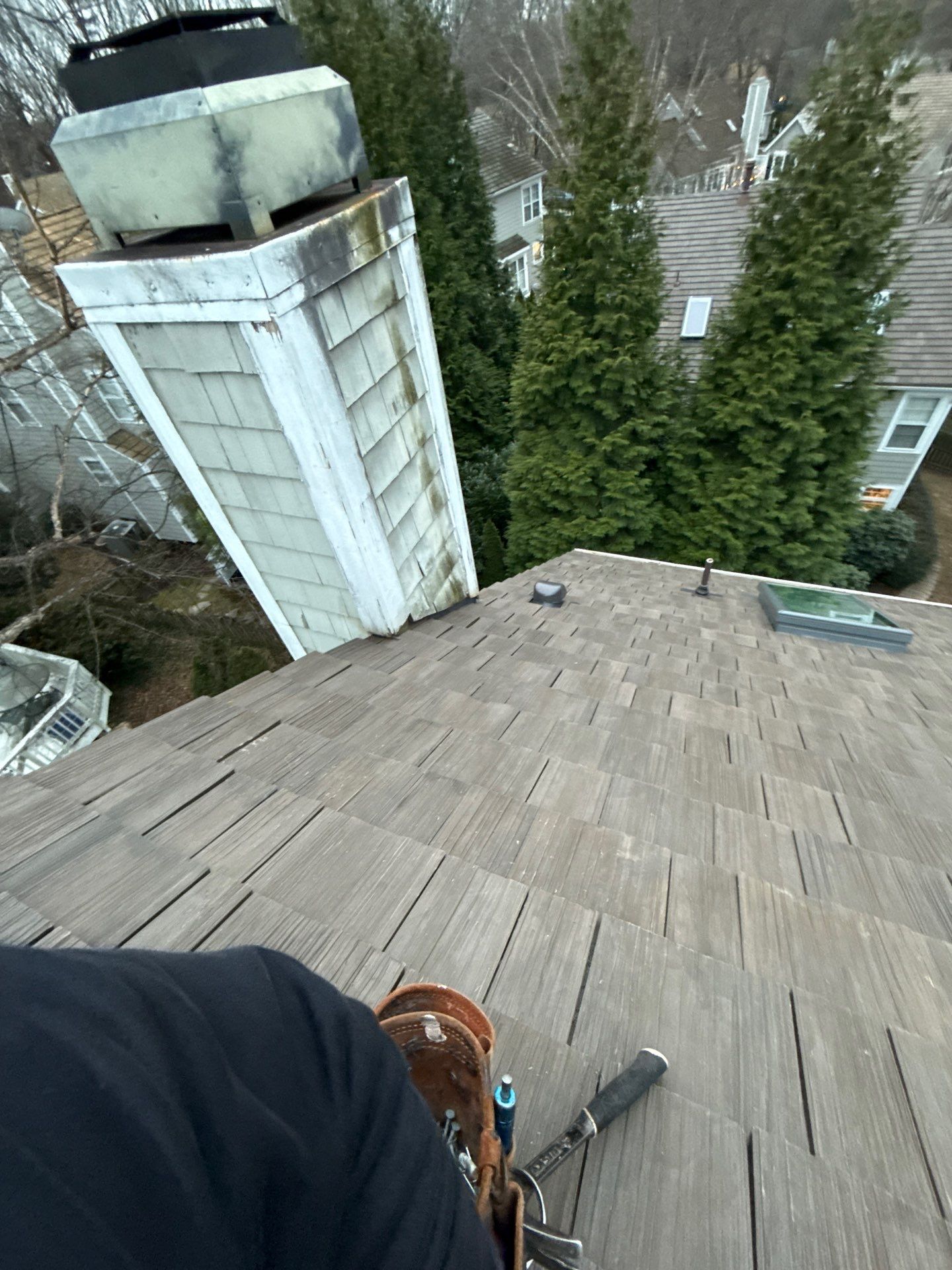 Reston :  Residential Roof Replacement with Brava Synthetic Cedar Shake Class C Natural  by RM Banning, Inc.