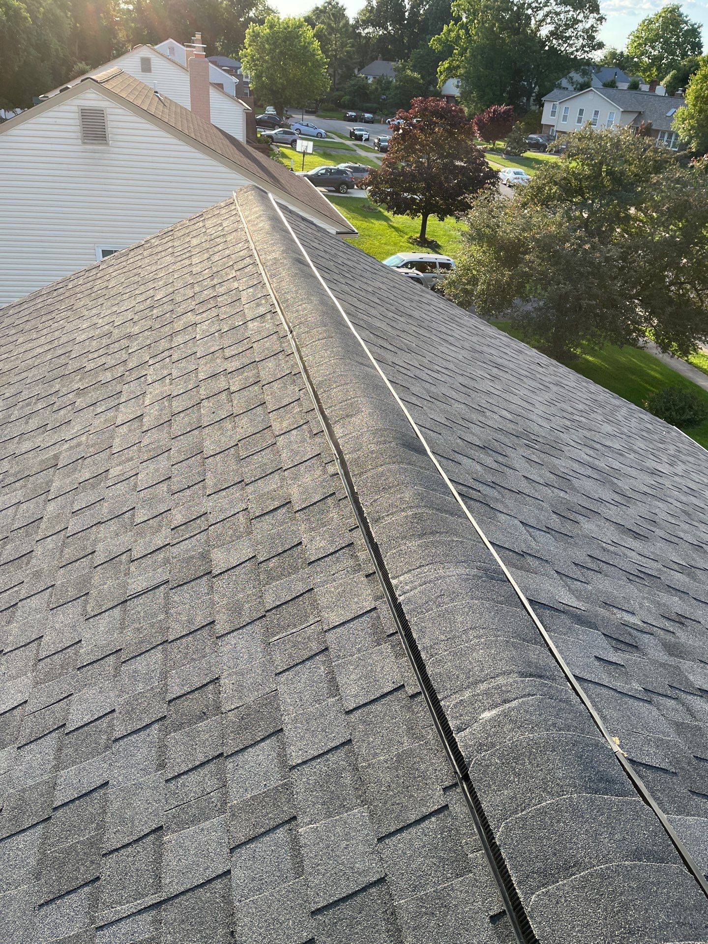 Springfield: CertainTeed Landmark Pro Designer Shingles in Max Def Moire Black by RM Banning, Inc.