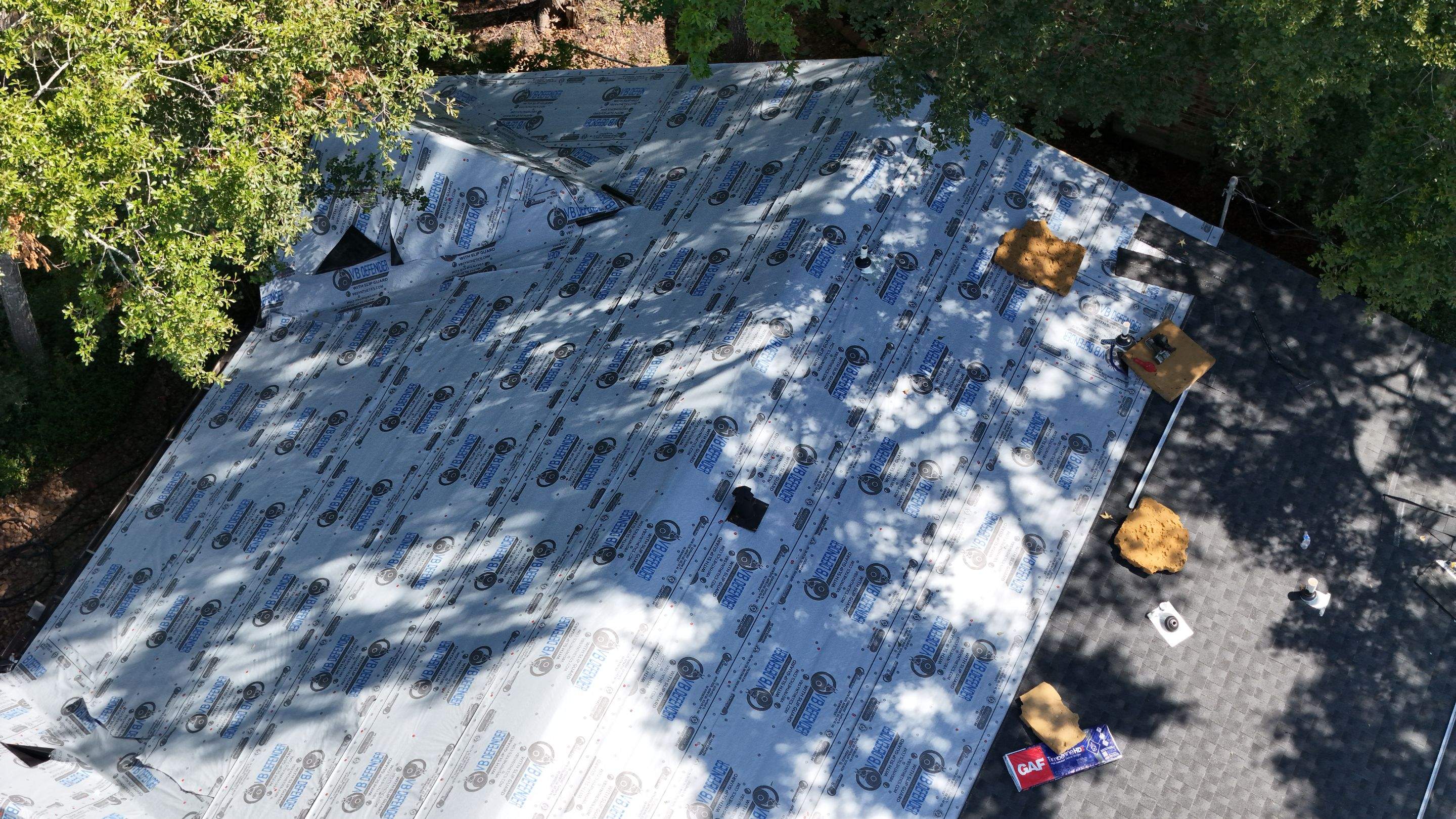 Roof Replacement with Fascia & Soffit Repairs — Conroe, TX by PL Roofing & SB Roofing, LLC.