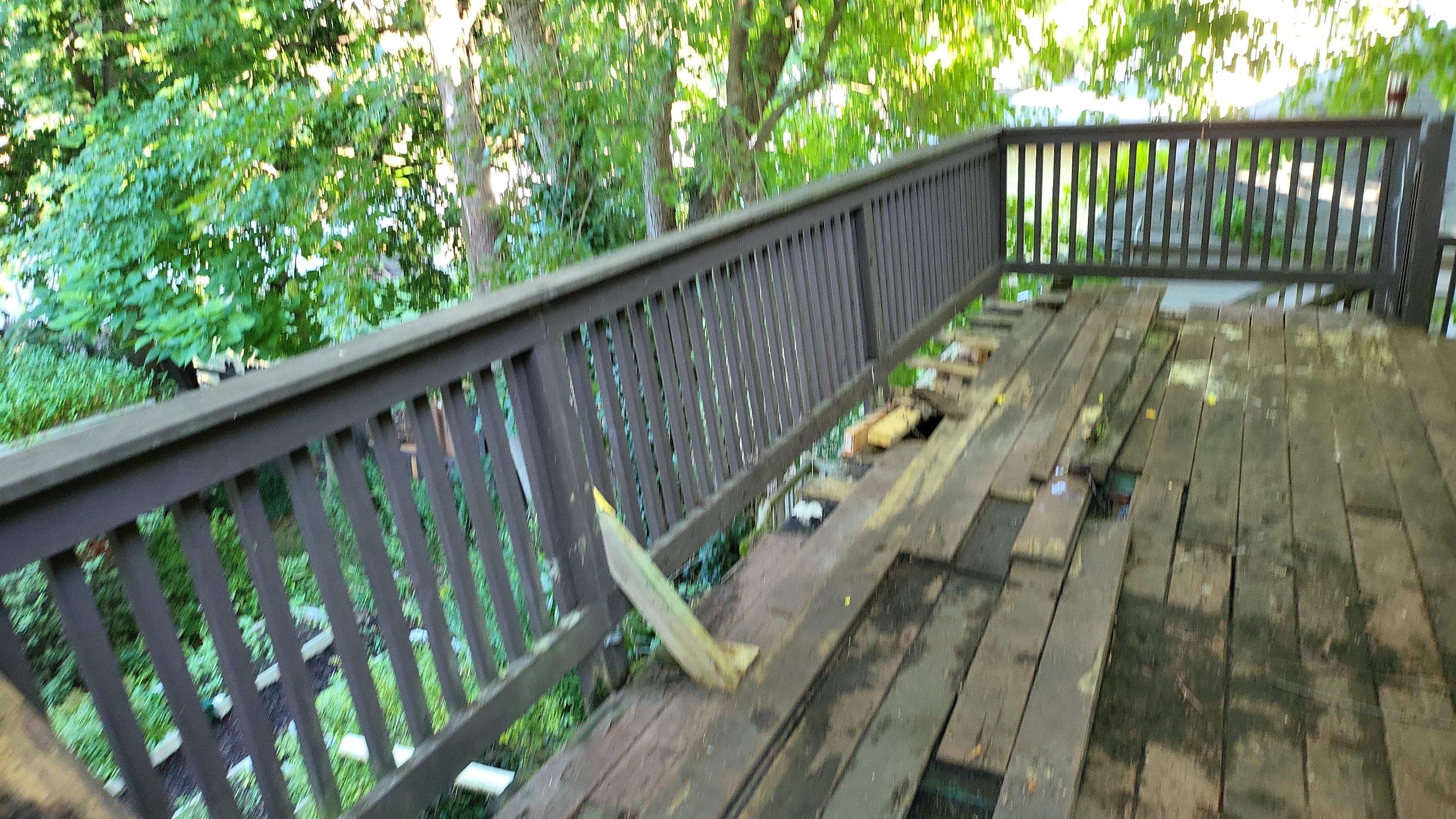 Deck Installation using EPDM substrate by A Plus Exterior