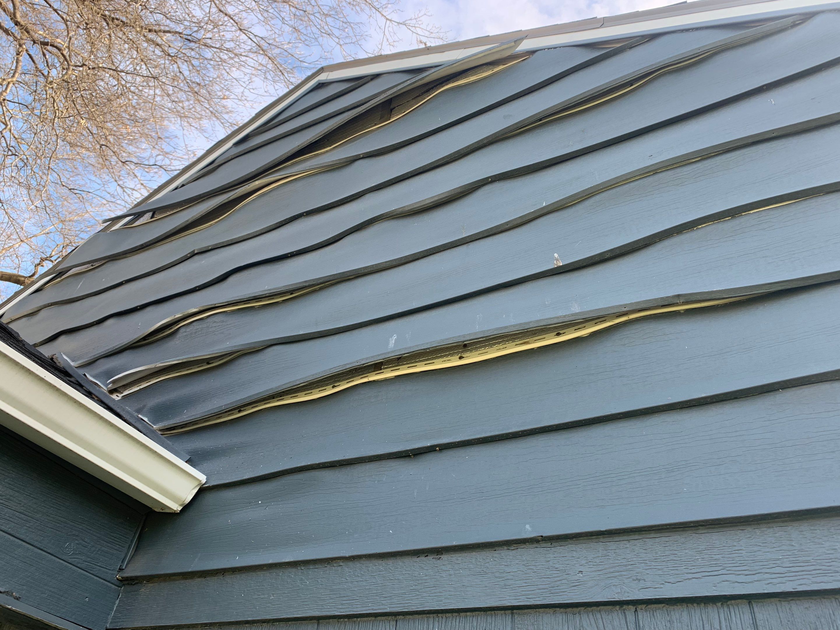 Siding Installation using Shake Siding by EEC Windows, Siding & Roofing