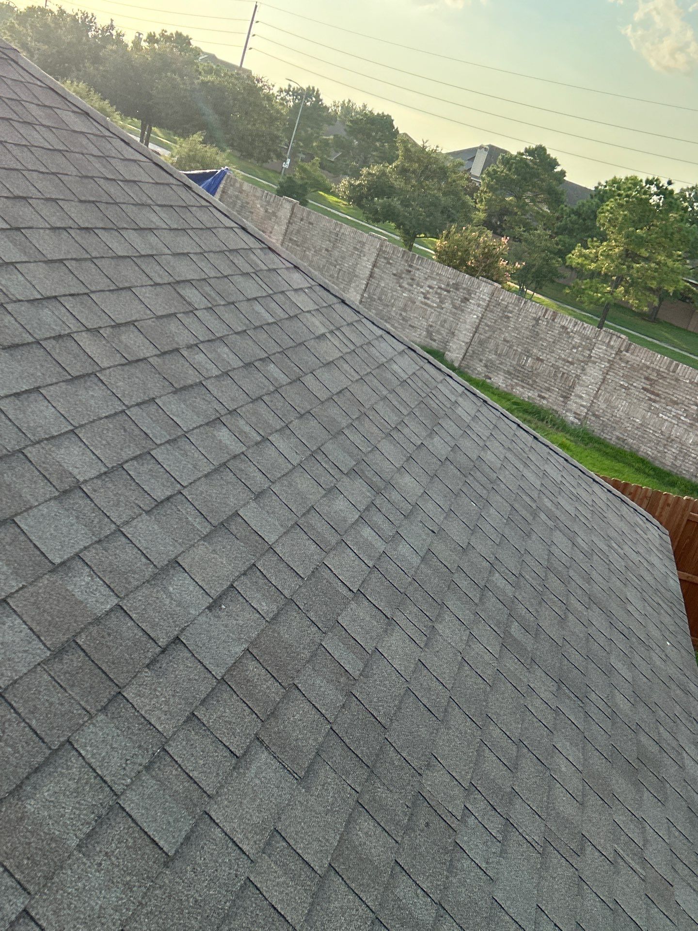 Hail Damage using Owen's Corning Duration (Lifetime) Shingles by Roof Repair Company