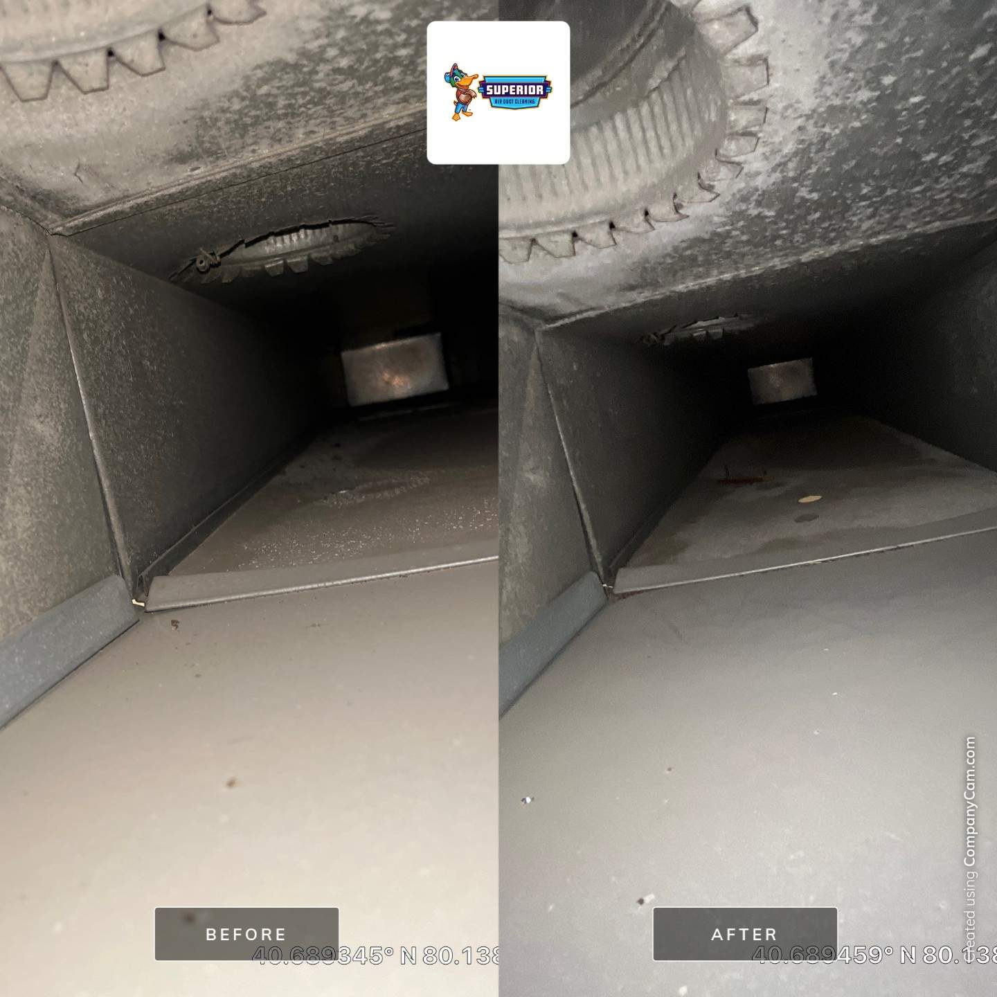 Air Duct Cleaning With a Vacuum Truck in Cranberry Township, PA by Superior Air Duct Cleaning