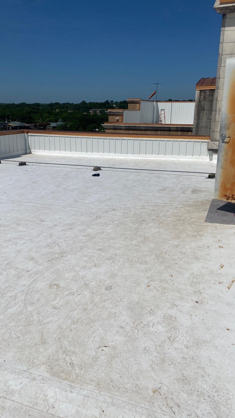 TPO Project in McAlester by Decor Roofing & Restoration