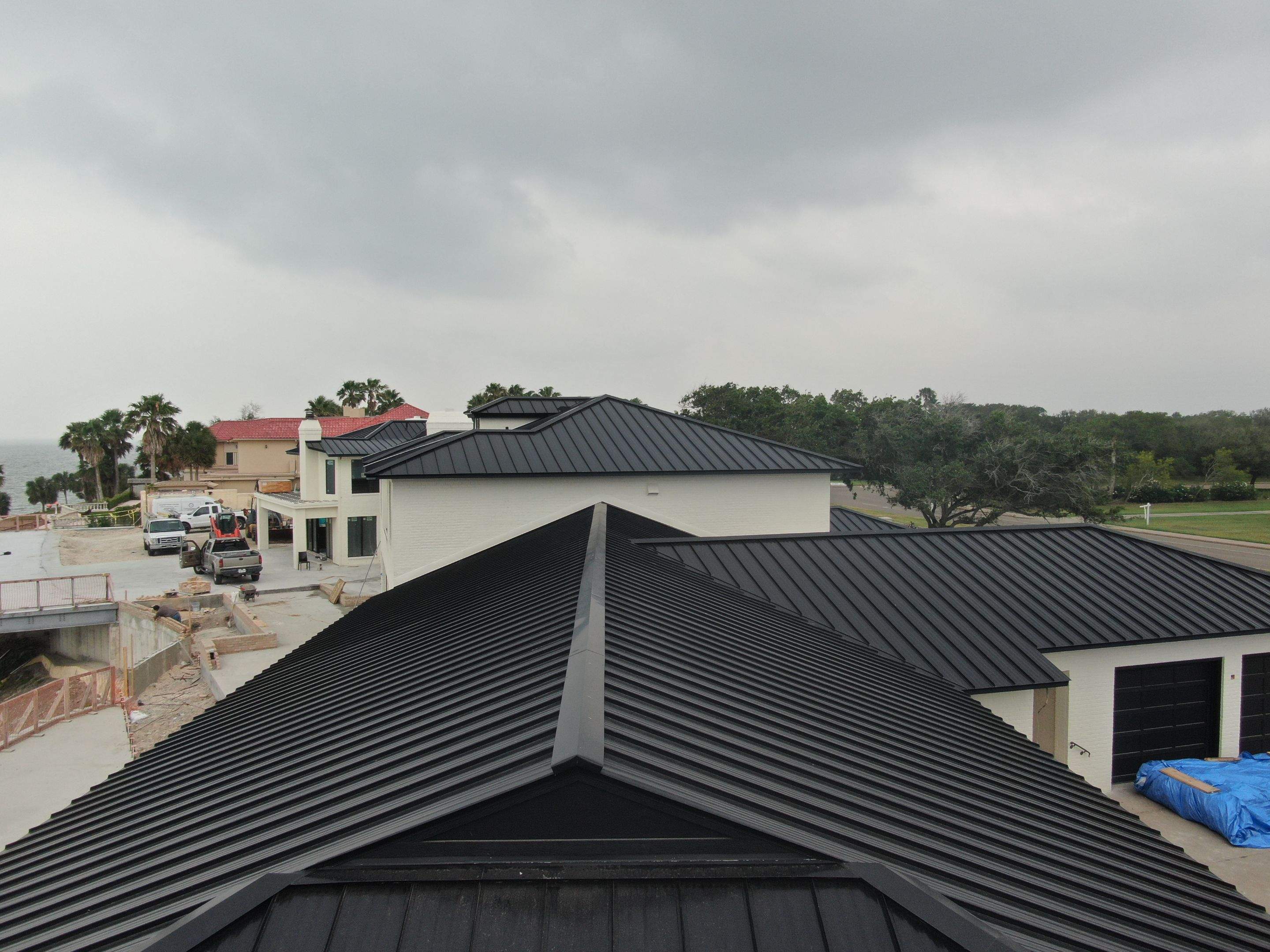 Megalodon Metal Roof on Corpus Bay by Bayfront Roofing and Construction