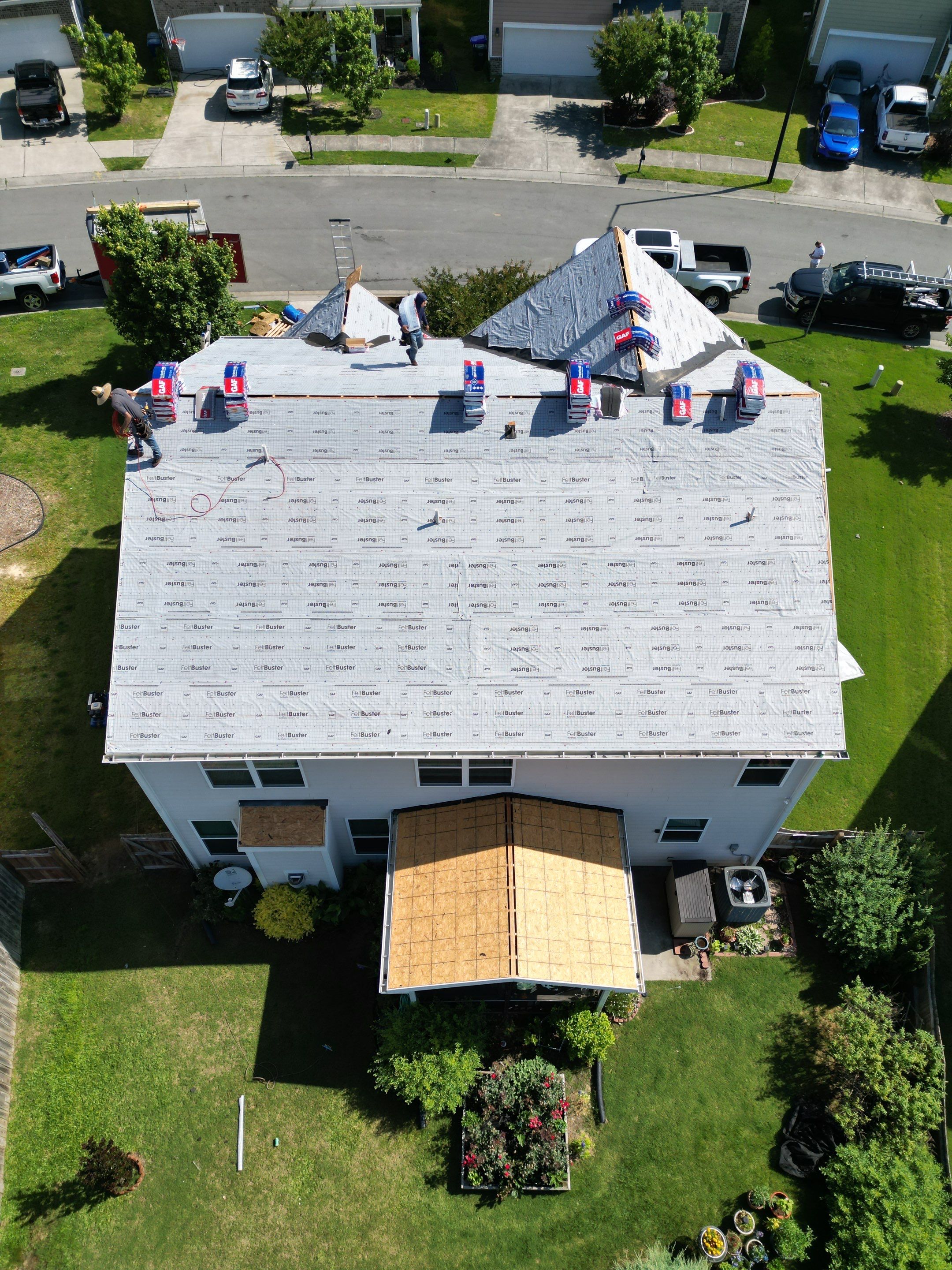 Roof Replacement - GAF Timberline HDZ Slate by Pro Performance Roofing