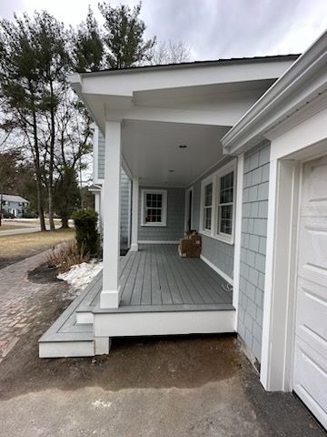 Exterior renovation in Wayland MA by UBrothers Construction