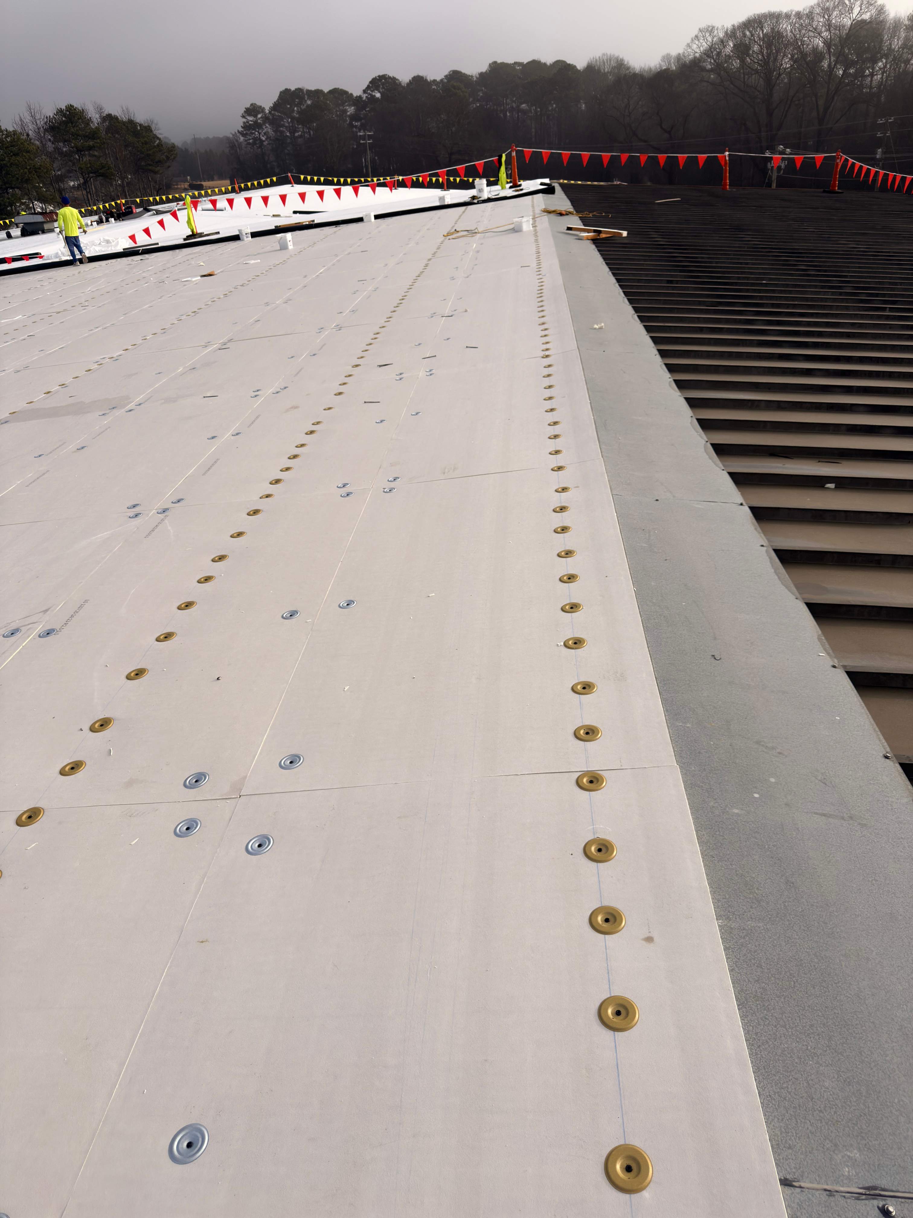 Project in Hampton, GA by Commercial Roofing Group