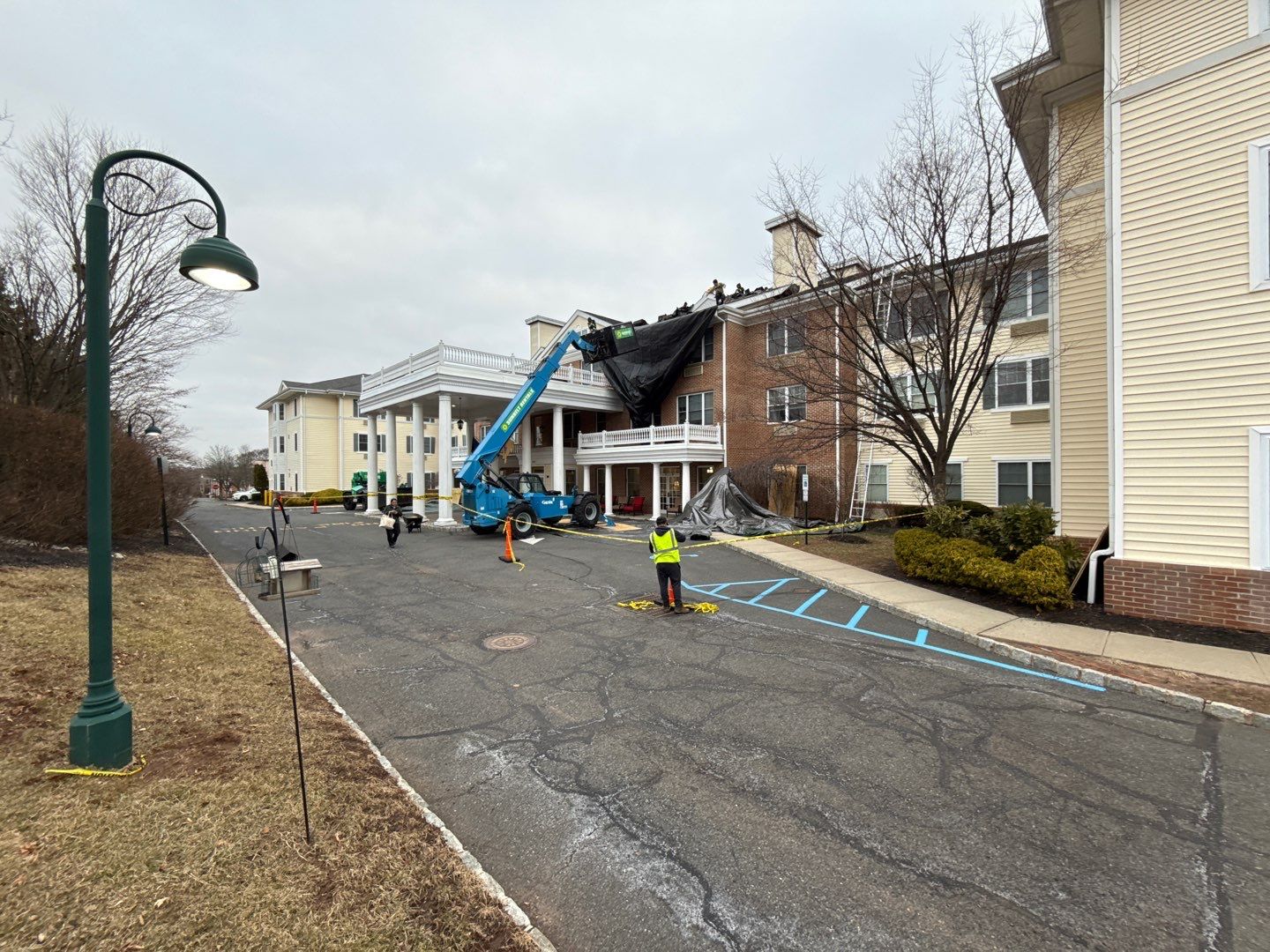 Commercial Roofing Installation using Owens Corning Duration by All Site Roofing